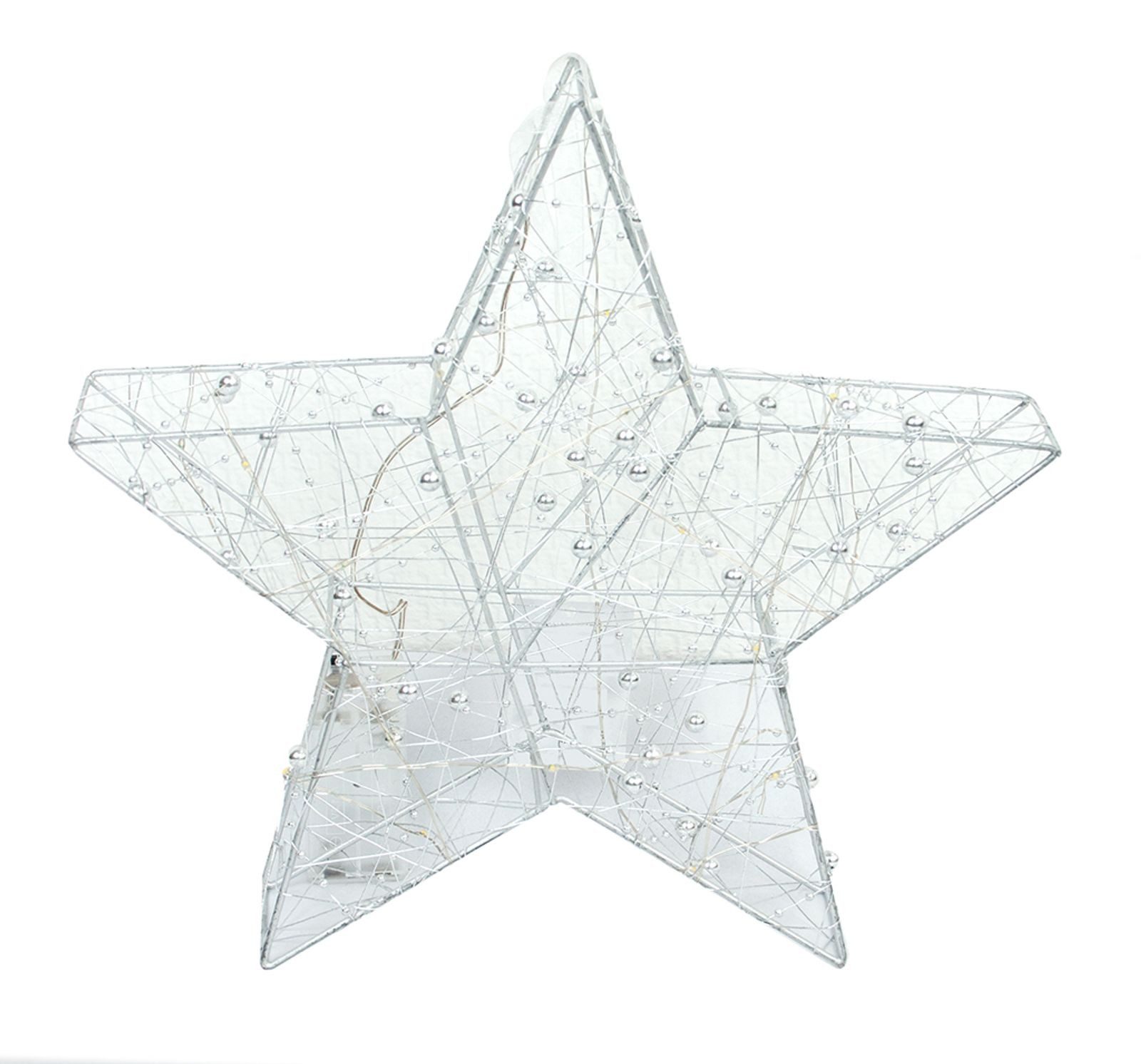 Gravidus LED Dekofigur 20 LED Weihnachtsstern Adventsstern Weihnachtsbeleuchtung