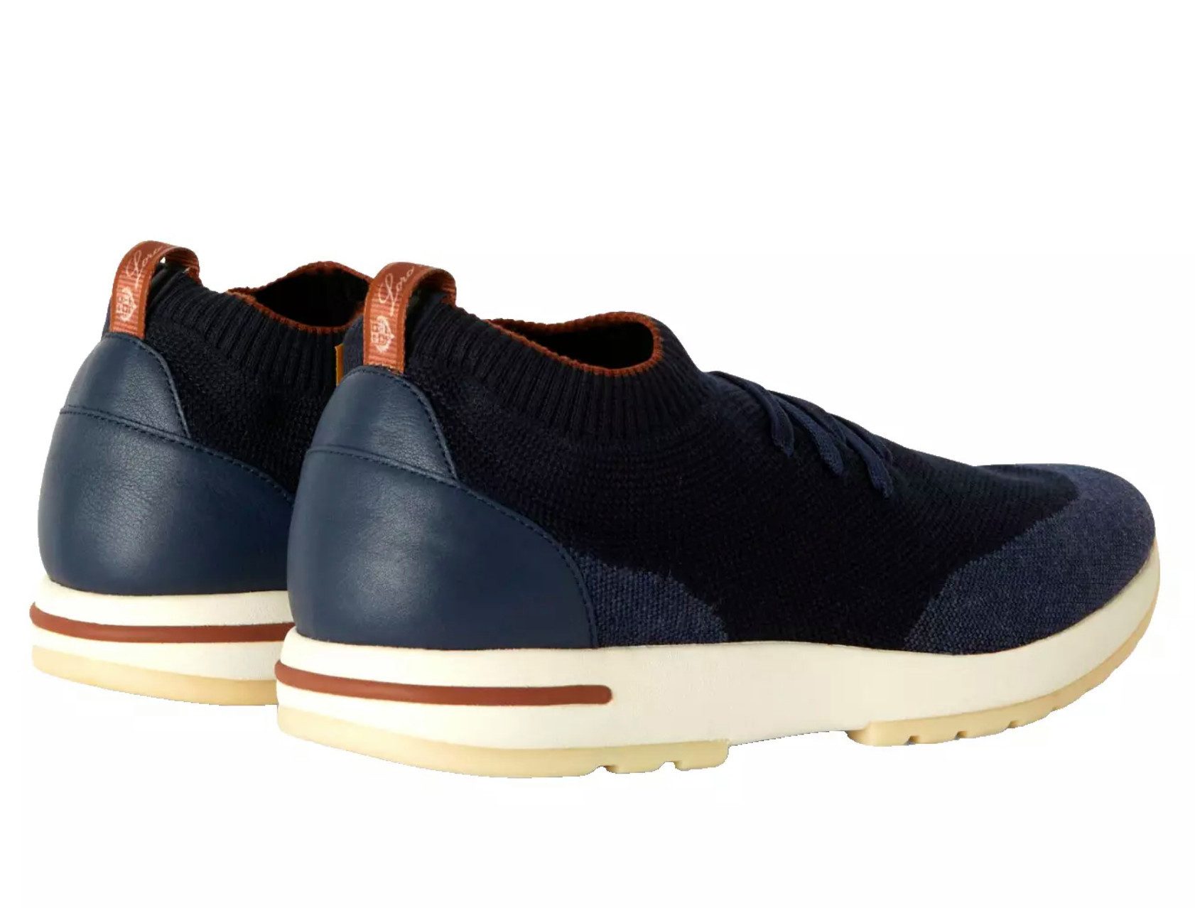 Loro Piana 360 Flexy Walk Wish® Wolle mit Lederdetails Sneaker Obermaterial aus Wish® Wolle, Besatz aus Kalbsleder