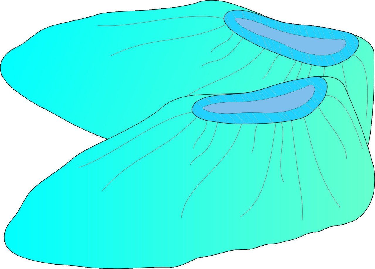 Connex Бахилы Füsslinge 20 Stück Universalgröße