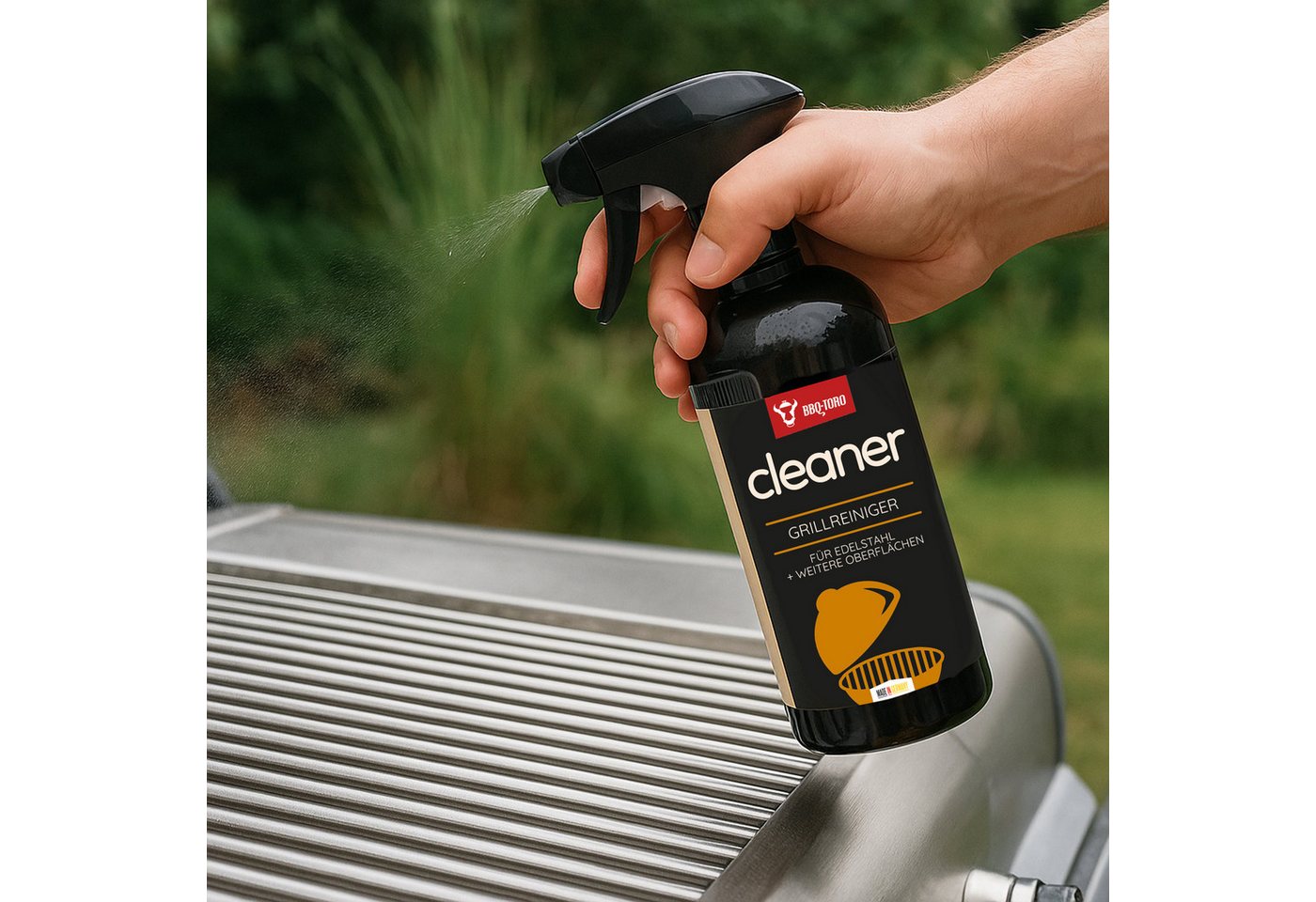 Thumbnail - BBQ-Toro Grillreiniger cleaner, Grillreiniger für Edelstahl Grillreiniger