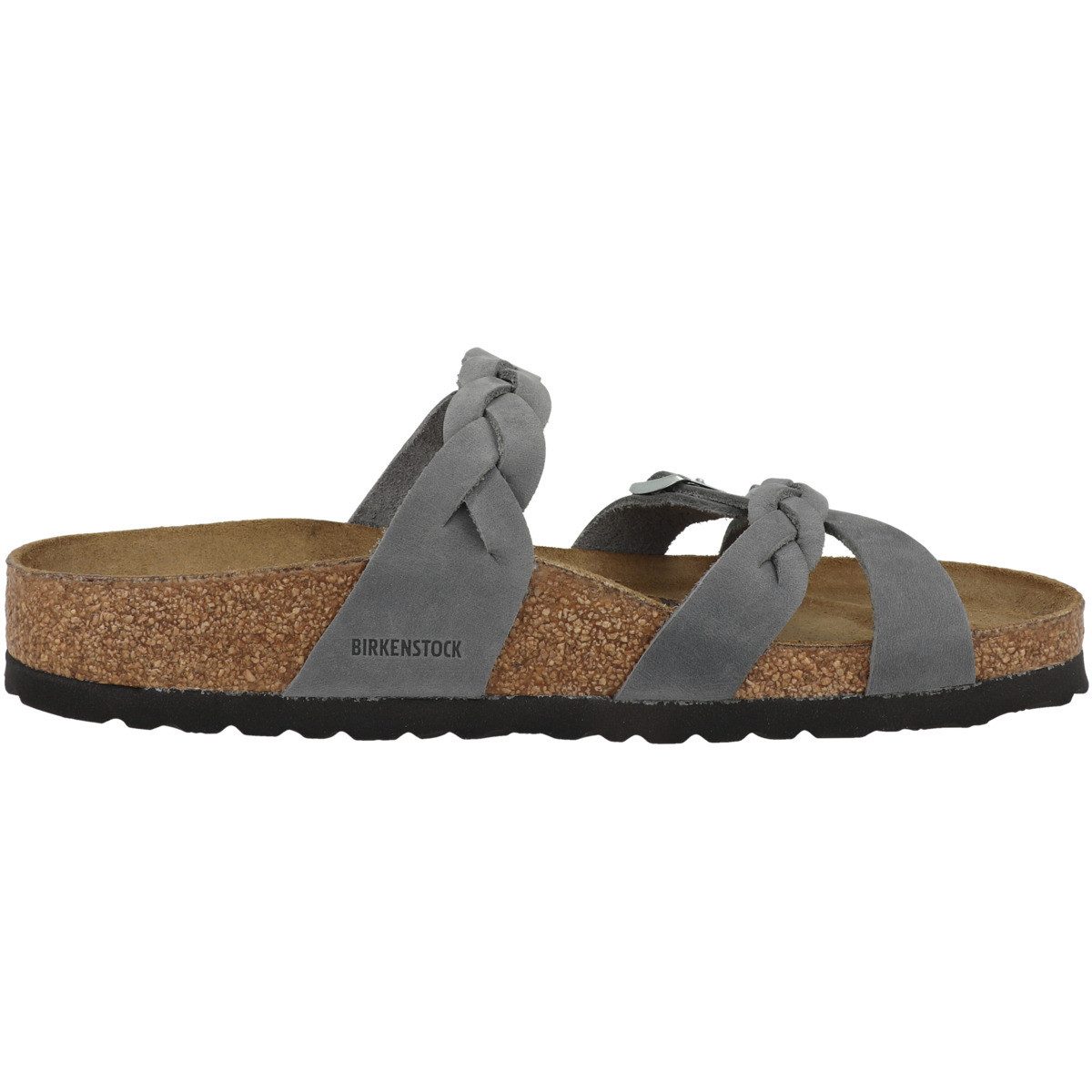 Birkenstock Franca Braided geöltes Naturleder schmal Damen Sandale Sandaletten, Sommerschuhe, Badeschuhe, Riemchen, Schlappen
