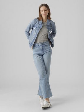 Vero Moda Jeansjacke VMZORICA LS DENIM JACKET MIX NOOS mit leichten Destroyed Effekten