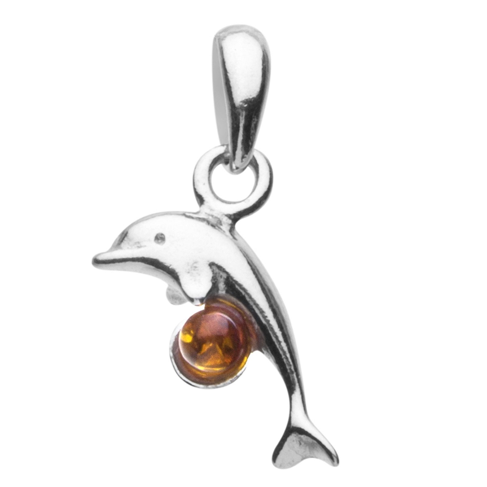 Kettenanhänger Ostsee-Schmuck Anhänger Delphin Anhänger Delphin