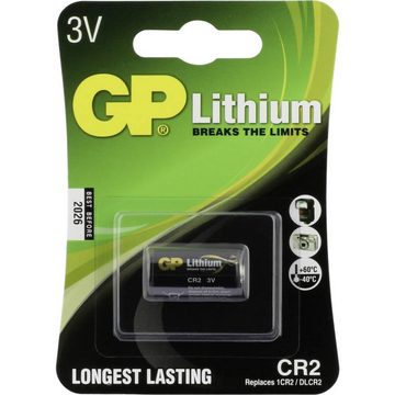 GP Batteries GP Lithium Fotobatterie CR2 (CR17355 / CR2P), 3V Fotobatterie