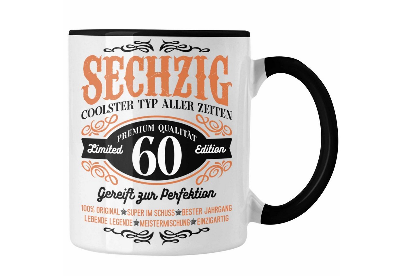 Trendation Tasse Trendation - 60. Geburtstag Tasse Mann Geschenk 60er Geschenkidee 60
