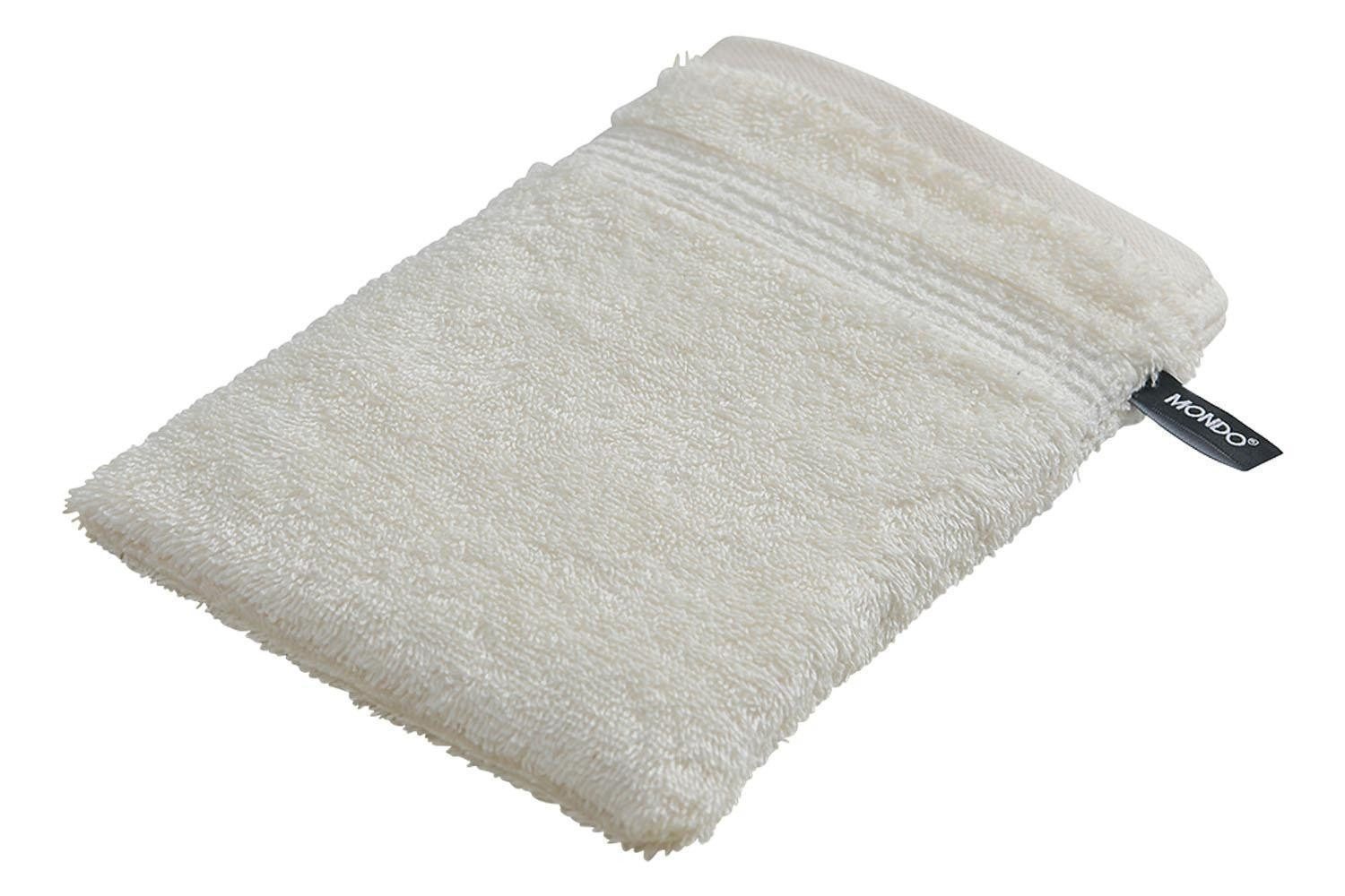 Waschhandschuh FERI, B 16 cm, L 22 cm, Weiß