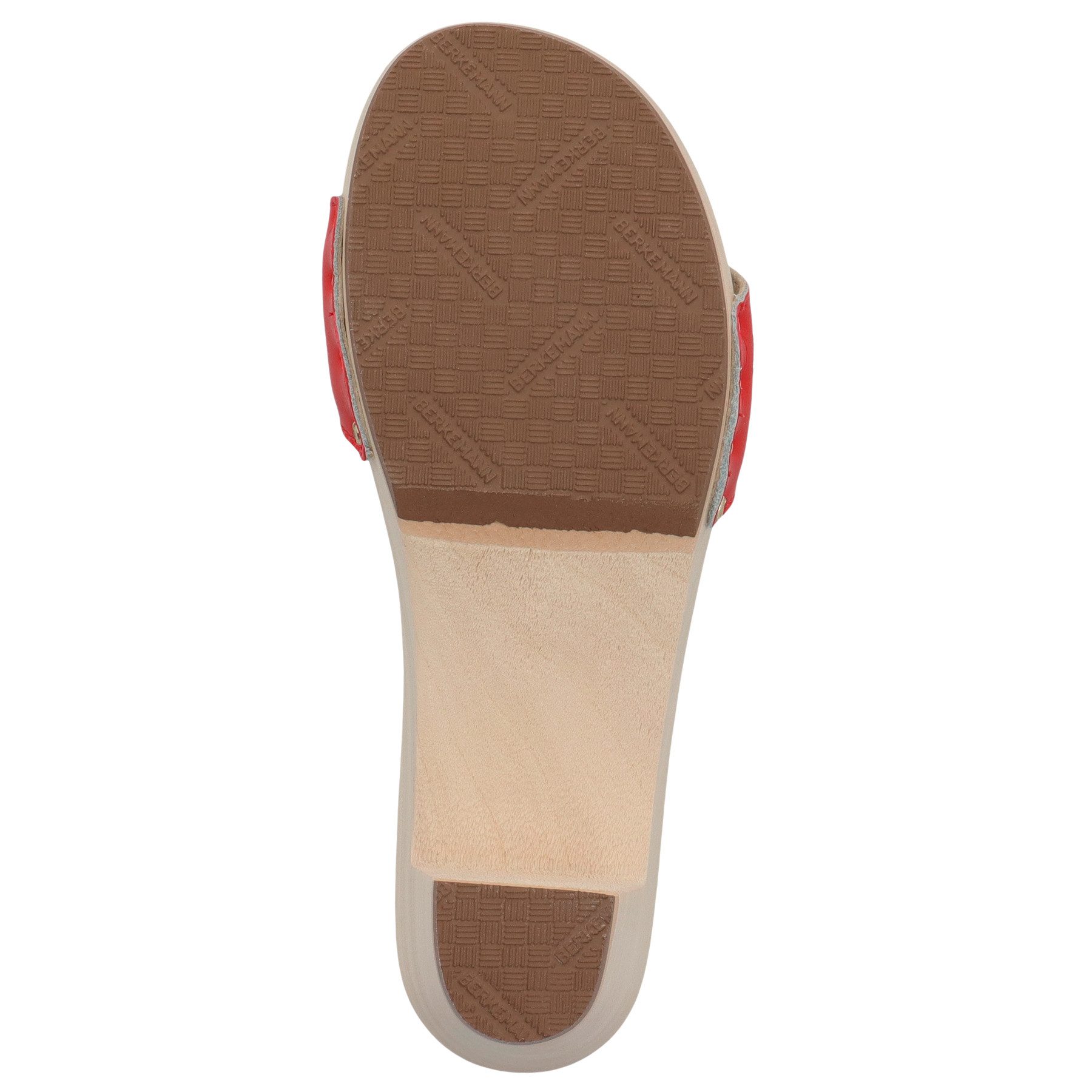 BERKEMANN Berkemann Erwachsene Holz Peggy Pantolette Leder Pantolette