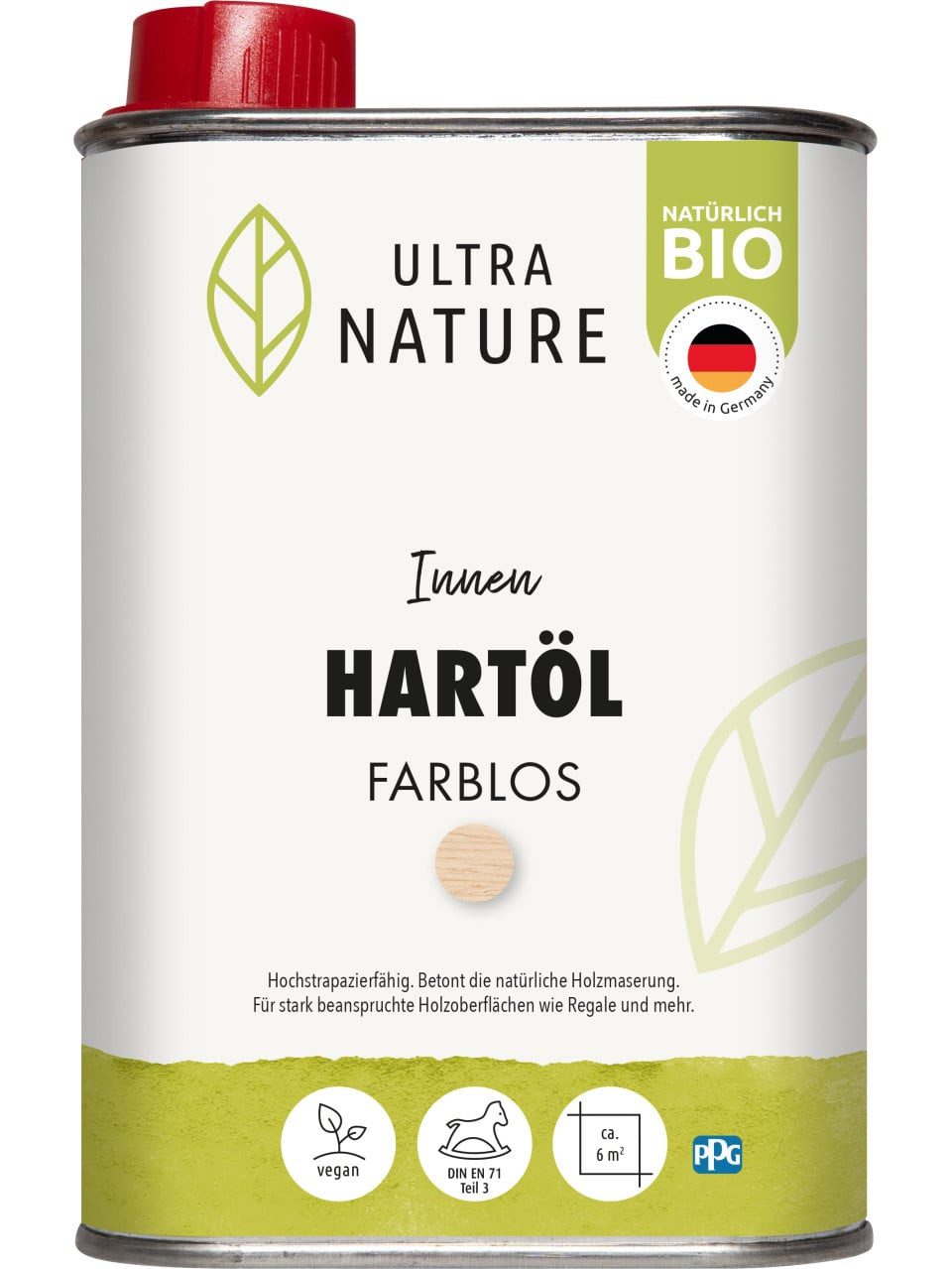 ULTRA NATURE Hartholzöl Ultra Nature HartÖl 250 ml farblos