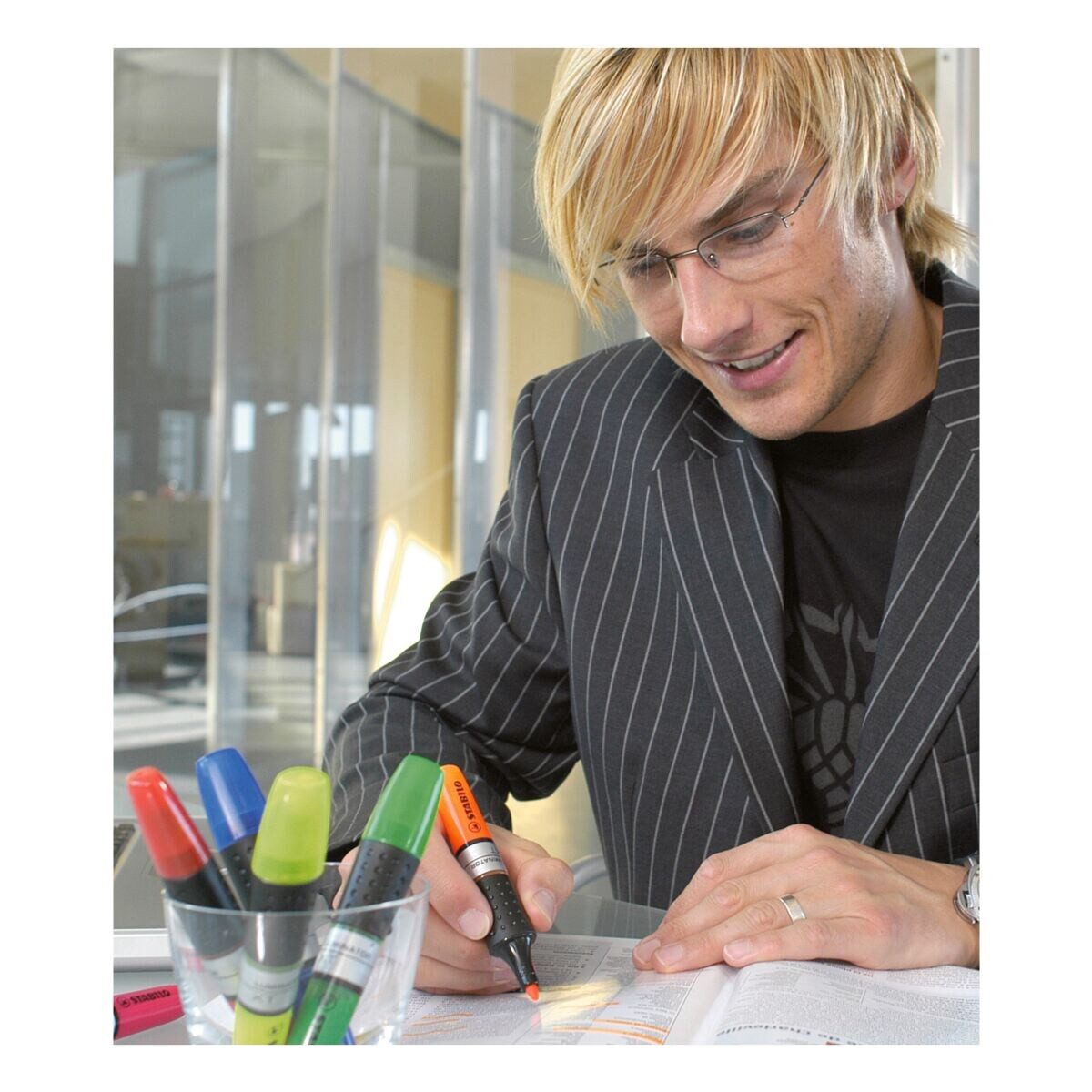 STABILO Marker Luminator®, (1-tlg), langlebiger Textmarker