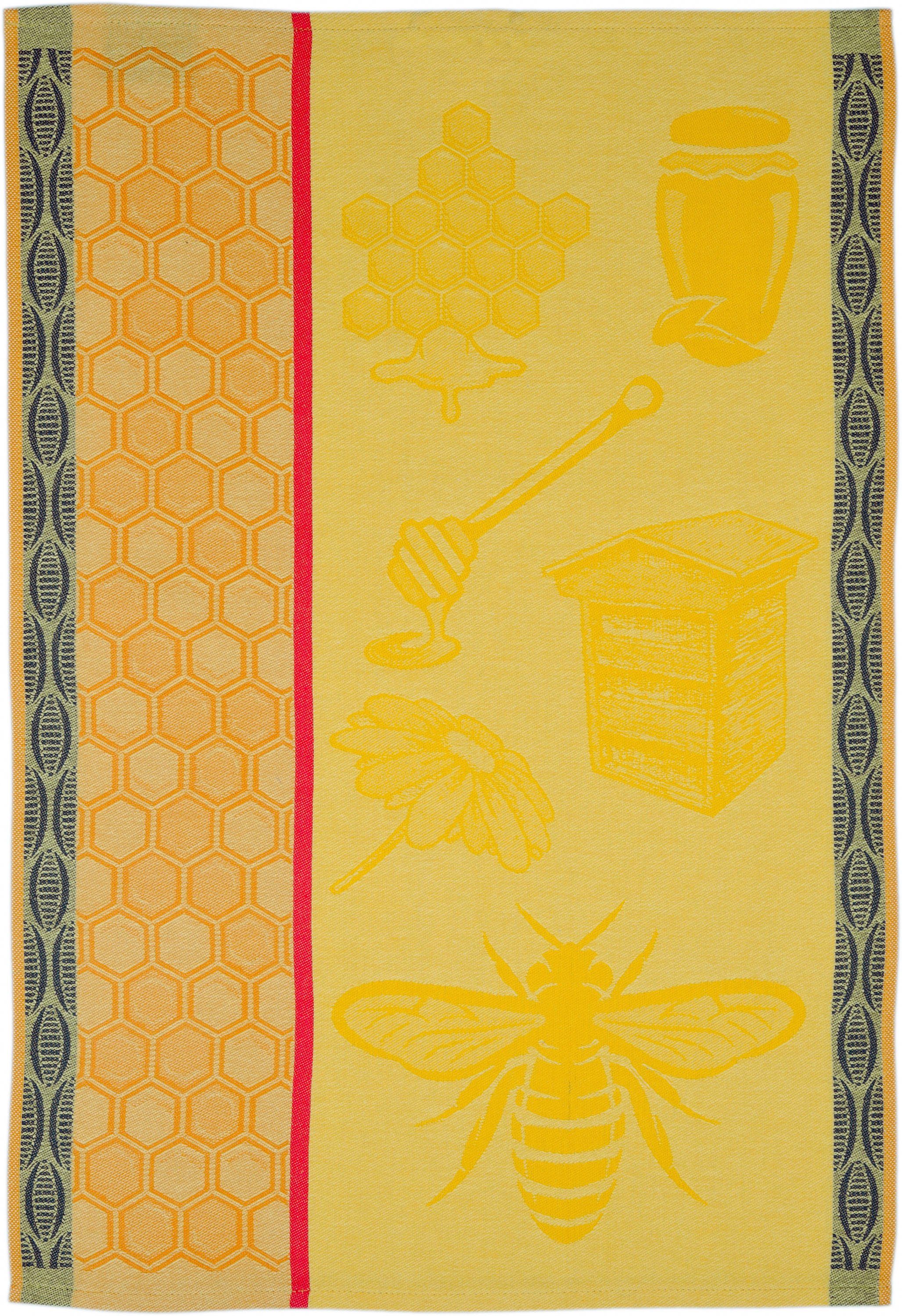 ROSS Geschirrtuch Biene, (Set, 3-tlg), Motivtuch, aus 100% Baumwolle günstig online kaufen