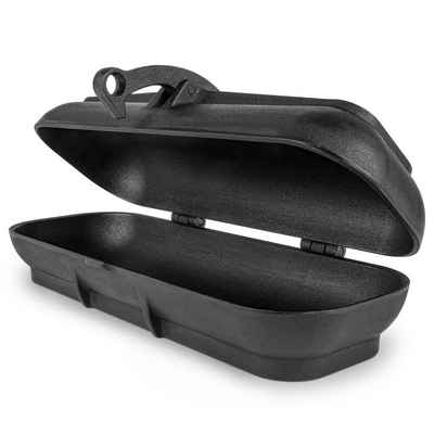 Petromax Schmortopf Kartoffelbräter PTO45 Dutch Oven Feuertopf Gemüse Backform, Gusseisen (45 cm), gewölbte Form, wie im Backofen