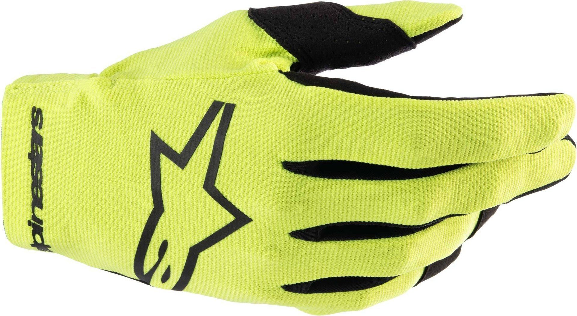 Alpinestars Motorradhandschuhe Radar Motocross Handschuhe Black/Yellow