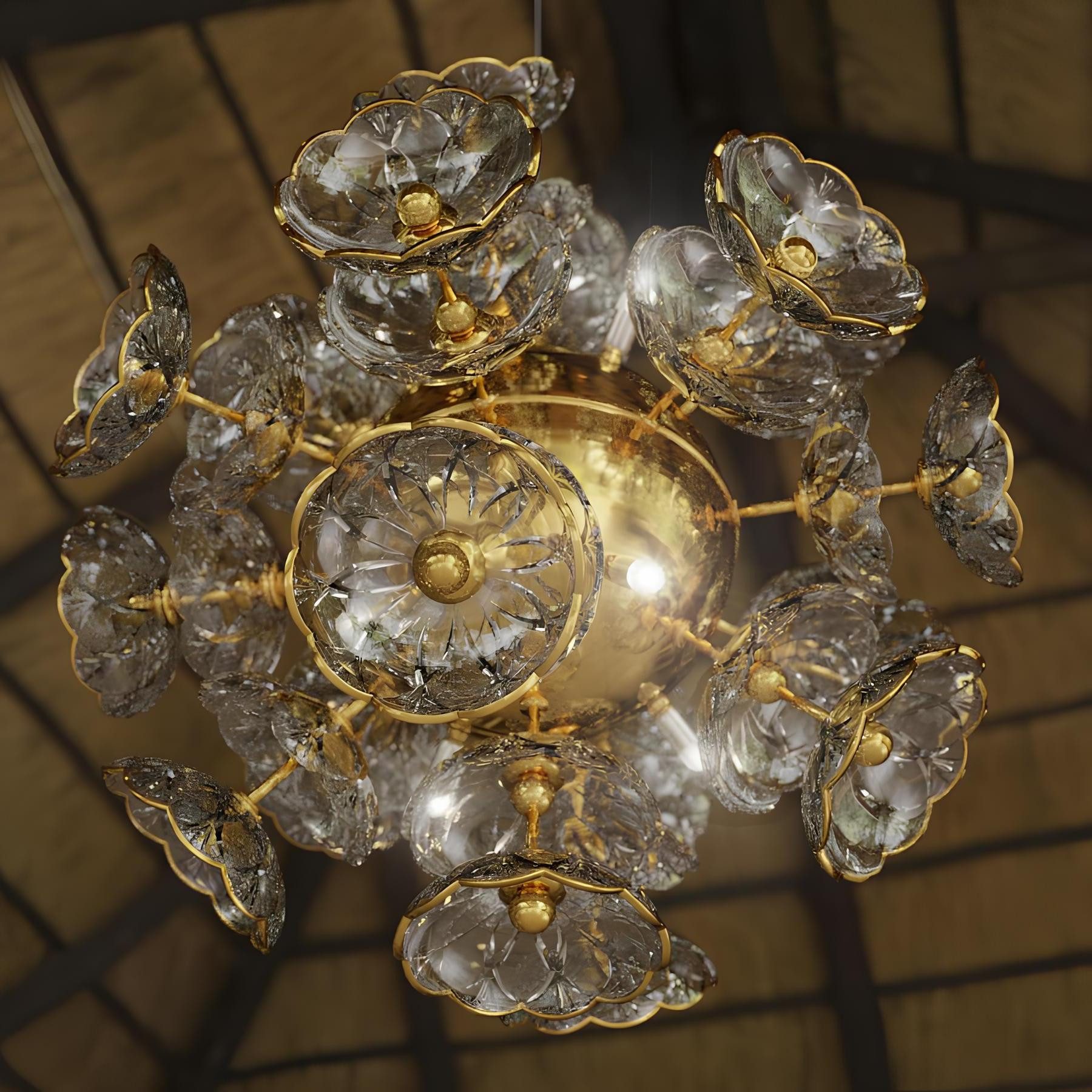 Xlmoebel Люстры Bohemia Kristall Lüster Hängeleuchte Lampe Lichtobjekt, Hergestellt in Europa