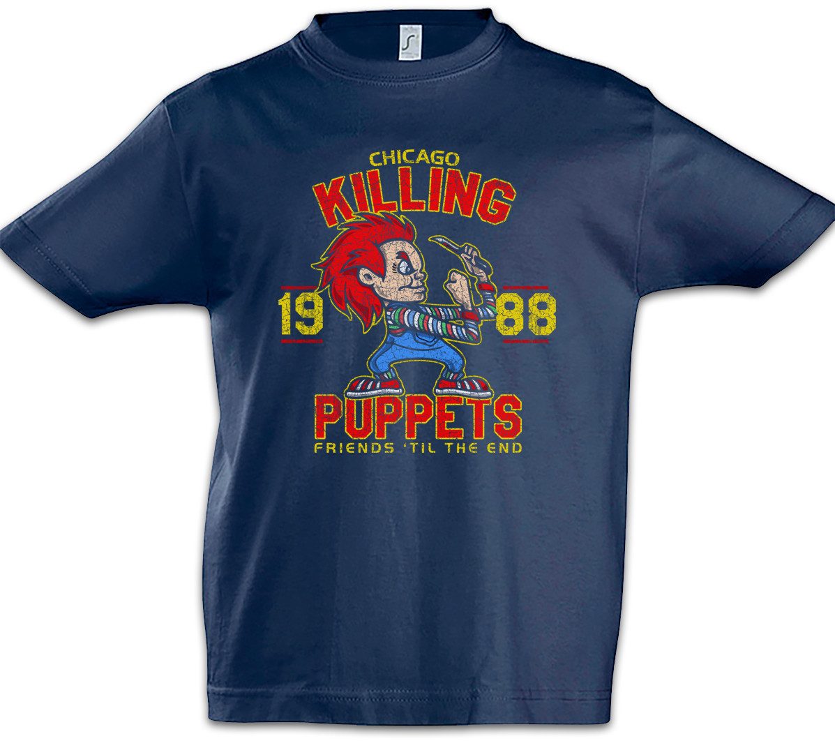 Print-Shirt Killing Puppets Kinder T-Shirt Chucky Child's Mörderpuppe Play