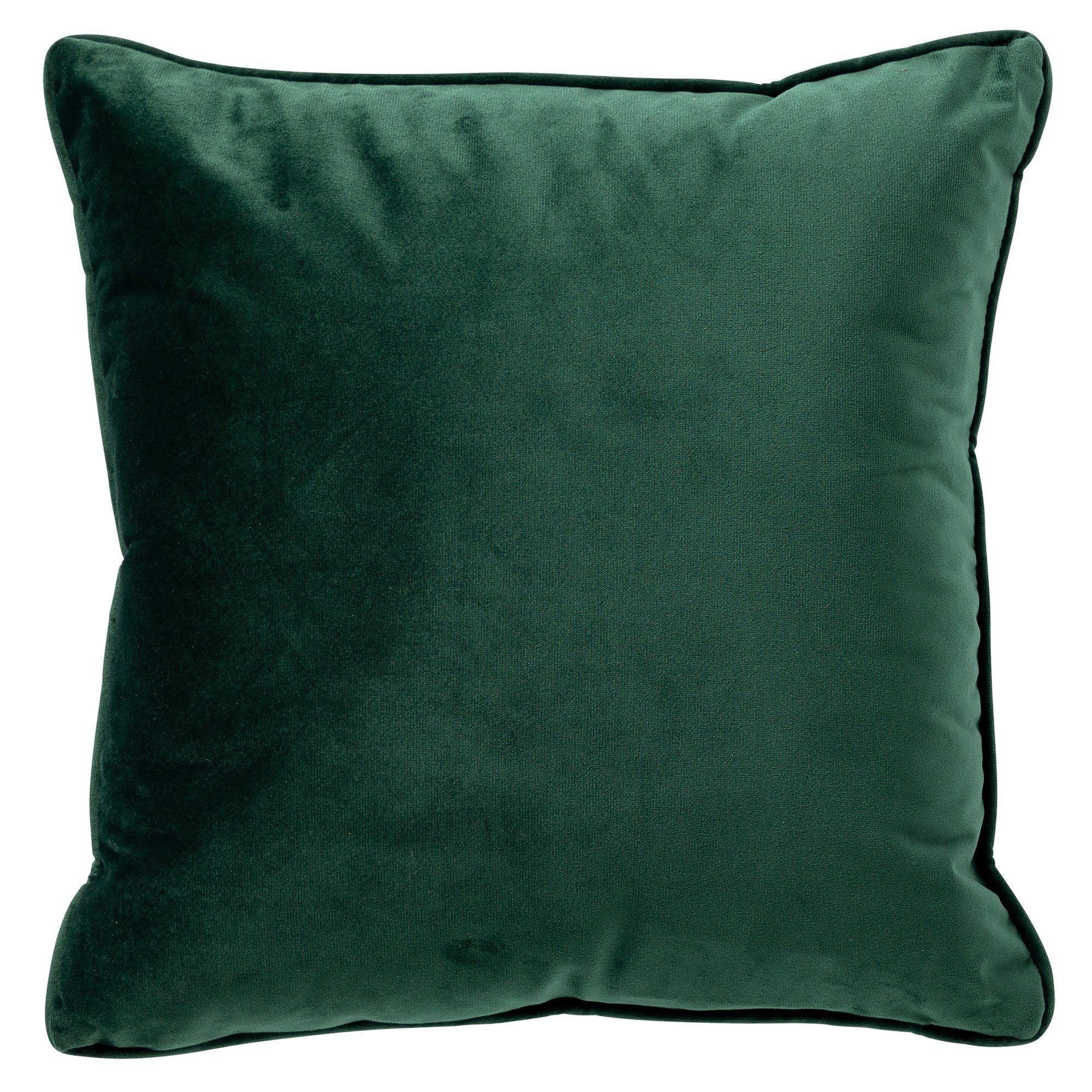 Dutch Decor Zierkissen Deko Kissen Weihnachten Christmas Grün Gold Samt 45 günstig online kaufen