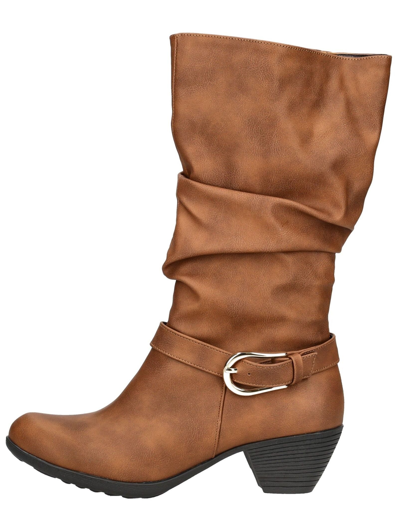 Andrea Conti Andrea Conti Stiefel Lederimitat Stiefel