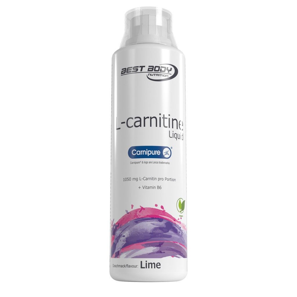 Best Body Nutrition L-Carnitine Liquid - Limette - 500 ml Flasche Flüssigkeit
