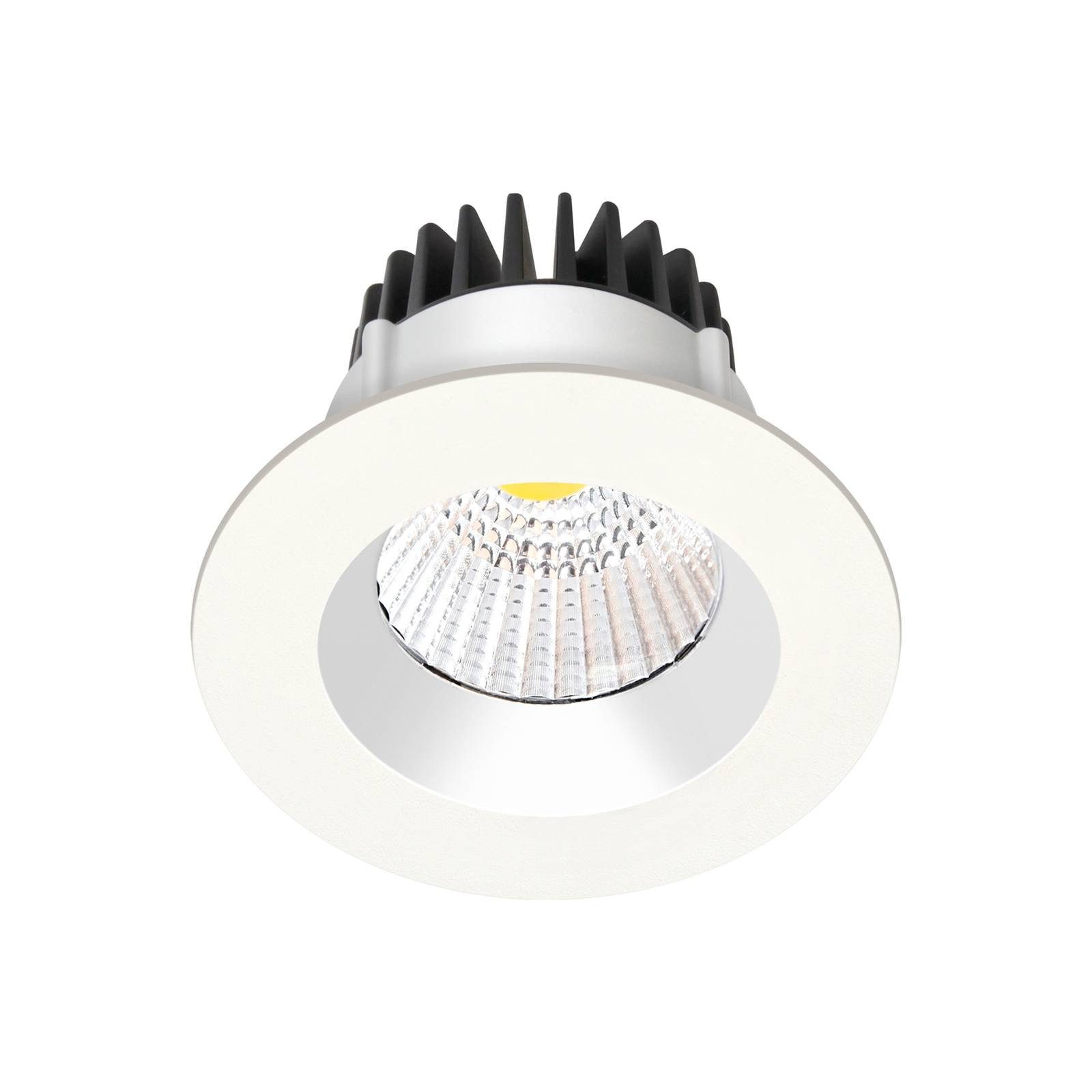 Arcchio Deckenleuchte Aryx, LED, Metall, Weiß warmweiß IP65, 1 x 6 W LED, warmweiß