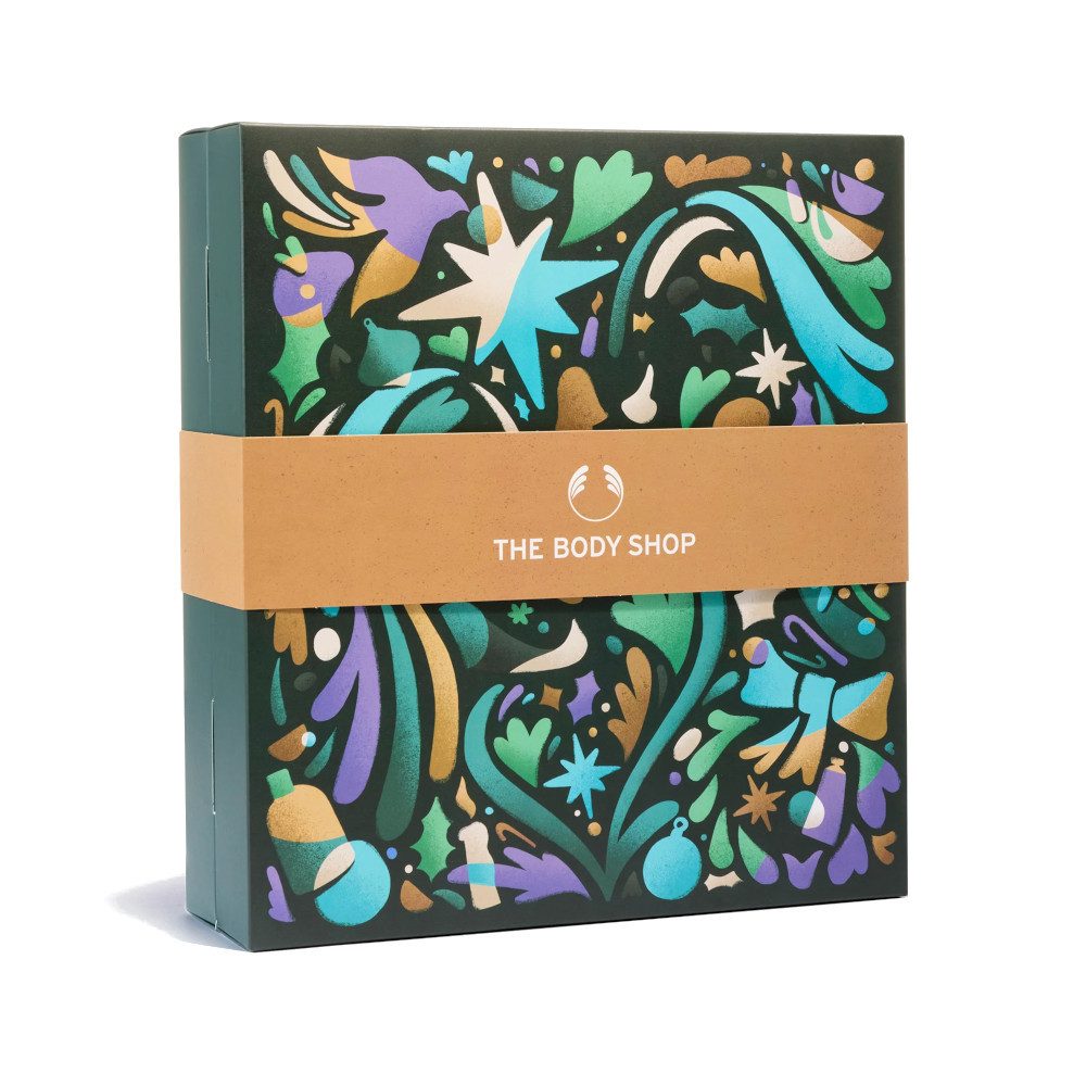 The Body Shop Adventskalender The Body Shop Classic Beauty Adventskalender 2025 – 24 Überraschungen (24-tlg), Pflege-Adventskalender mit 24 ikonischen Body Shop Produkten