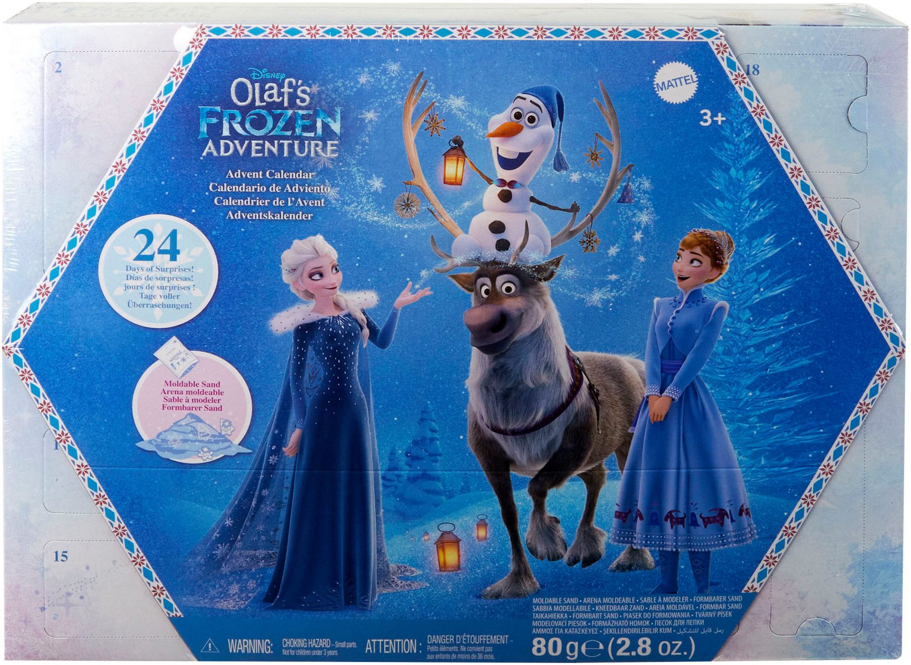 Mattel® Spielzeug-Adventskalender Disney Die Eiskönigin günstig online kaufen