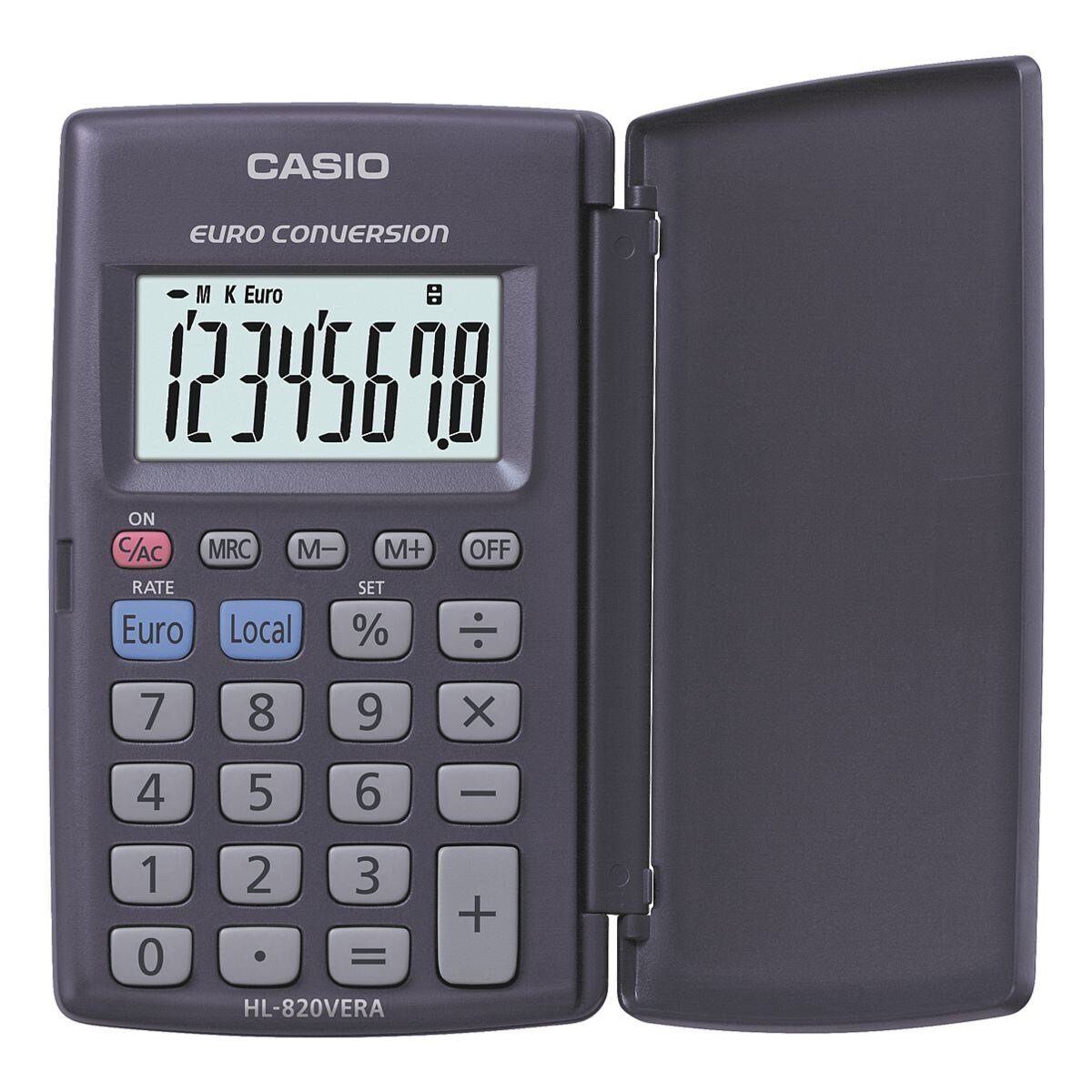 CASIO Taschenrechner HL-820VERA, mit Schutzklappe