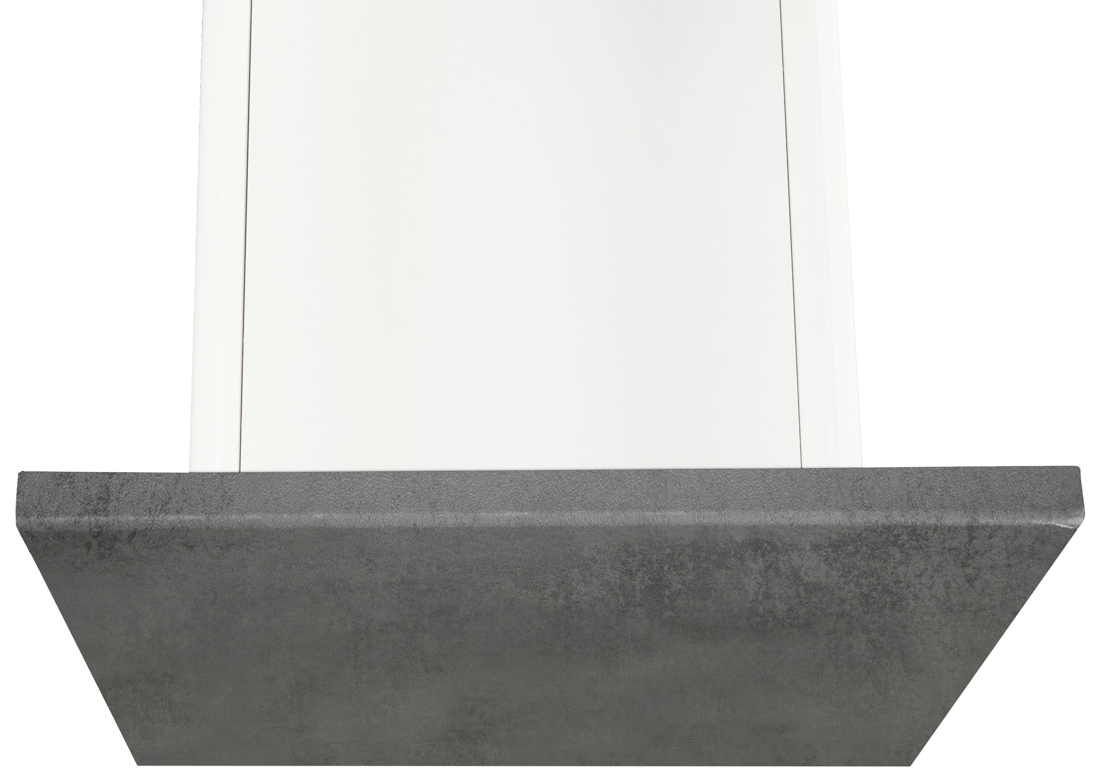 Apothekerschrank MÖBEL beton HELD Ablagen Oxid/wotaneichefarben | grafit mit 3 Samos