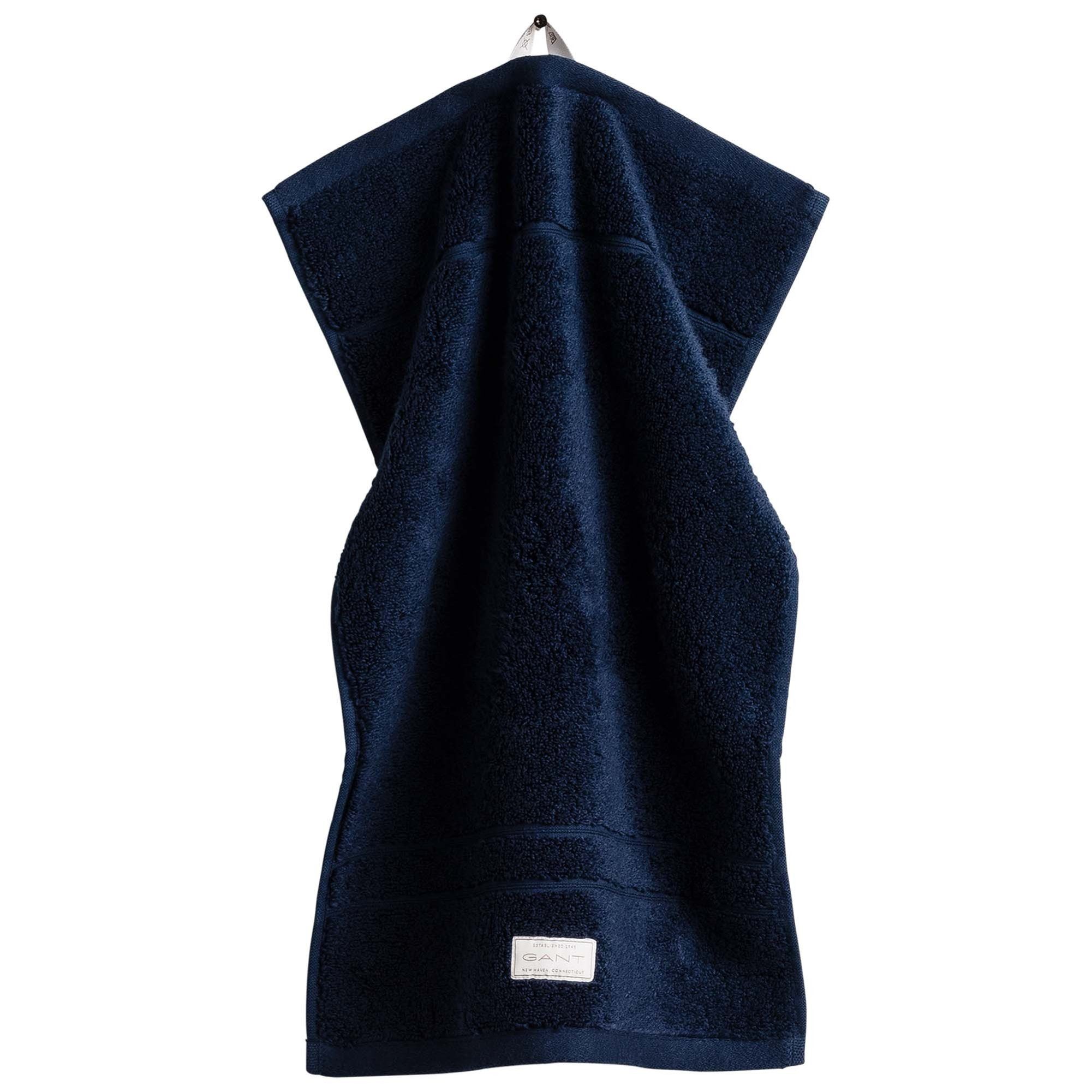 Gant Gästehandtücher Unisex Gästetuch 3er Pack Baumwolle Premium Towel, Frottier (Packung, 3-St)