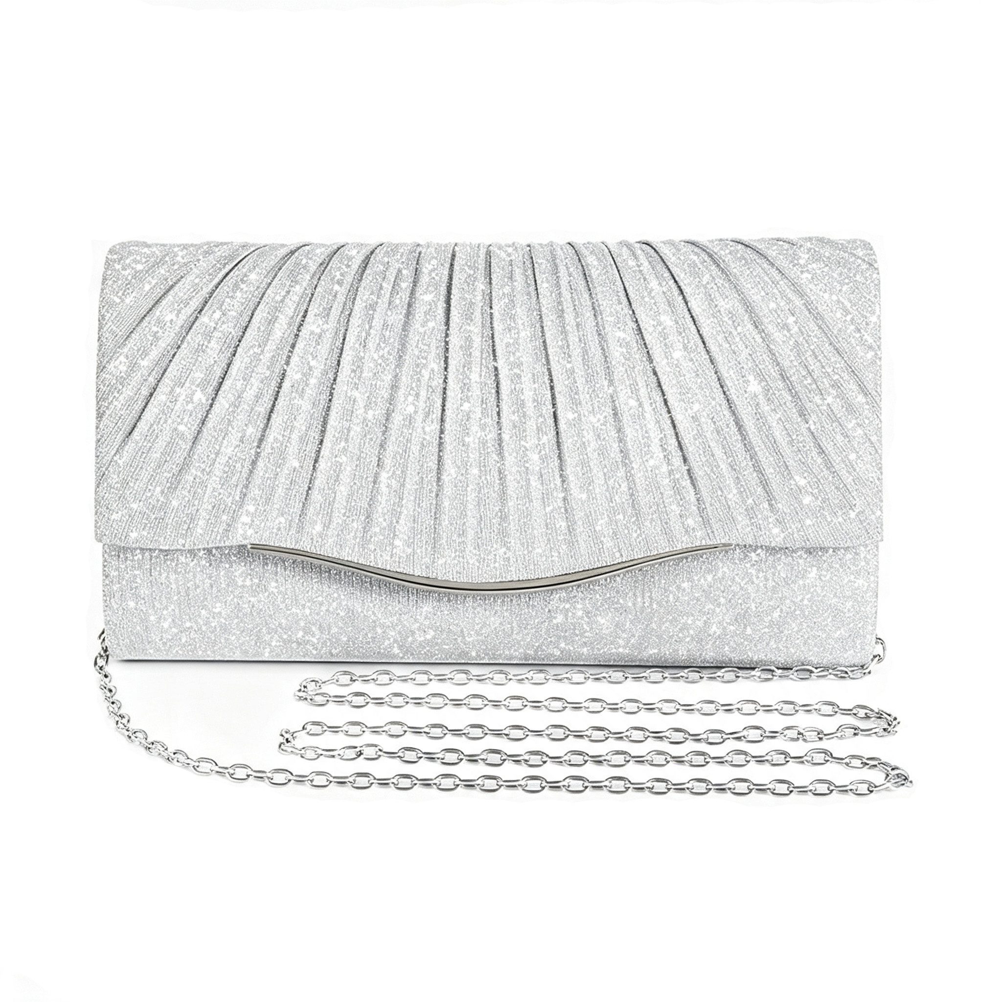 Zaewry Abendtasche Damen-Glitzer-Abendtasche, Pailletten-Clutch, ideal für Hochzeit, Party und Ball