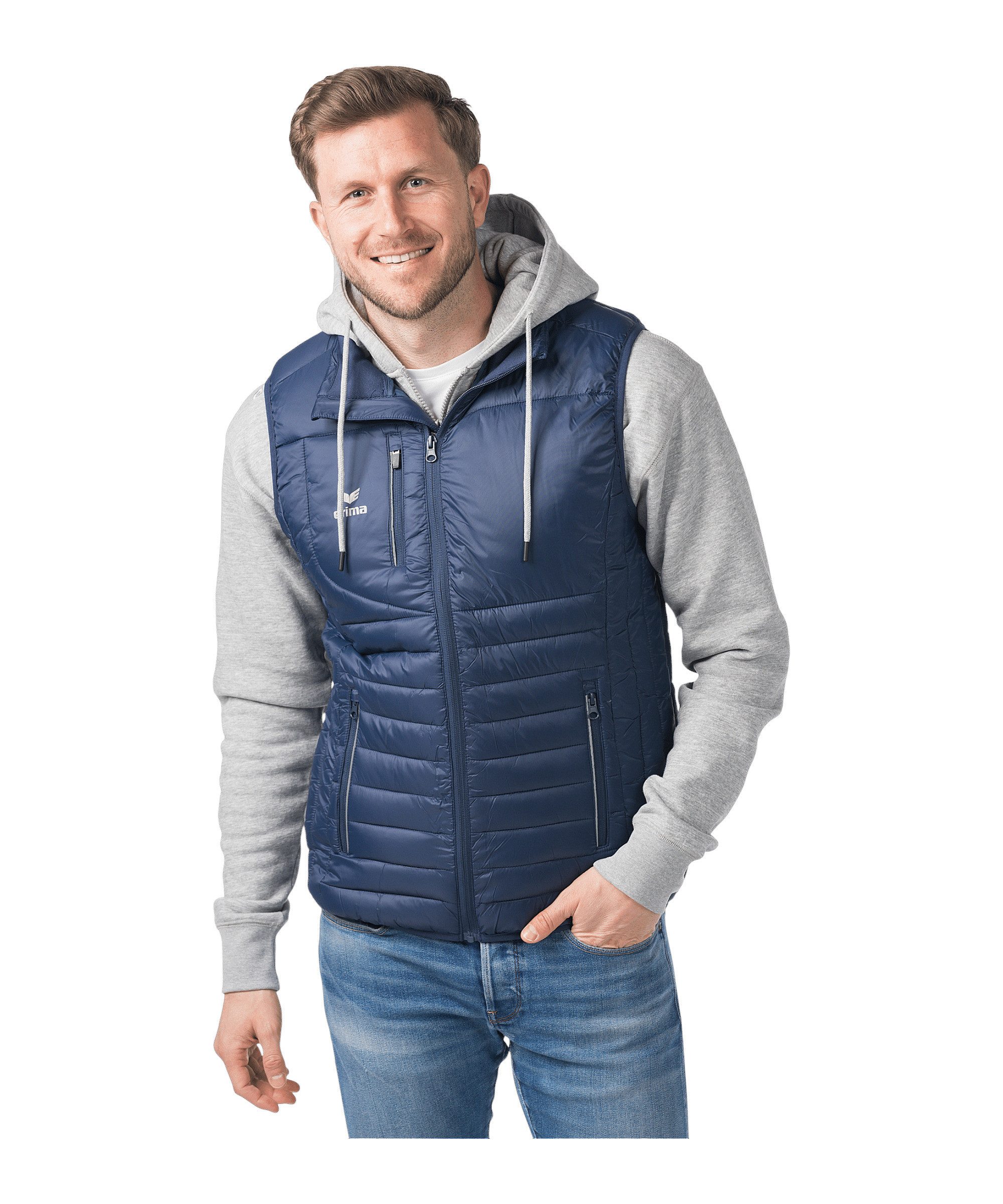 Erima Sweatjacke Erima CMPT Puffer Weste Herren Polyamid