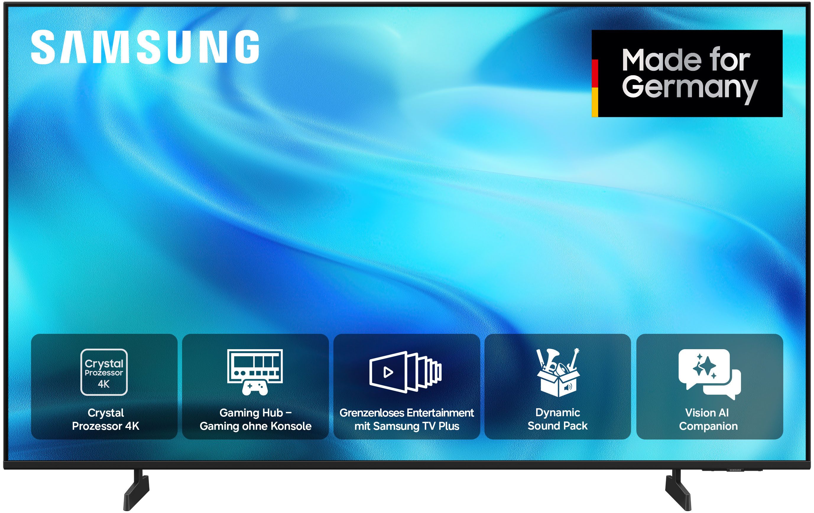 Samsung GU43U7099HU LED-Fernseher (108 cm/43 Zoll, 4K Ultra HD, Smart-TV)