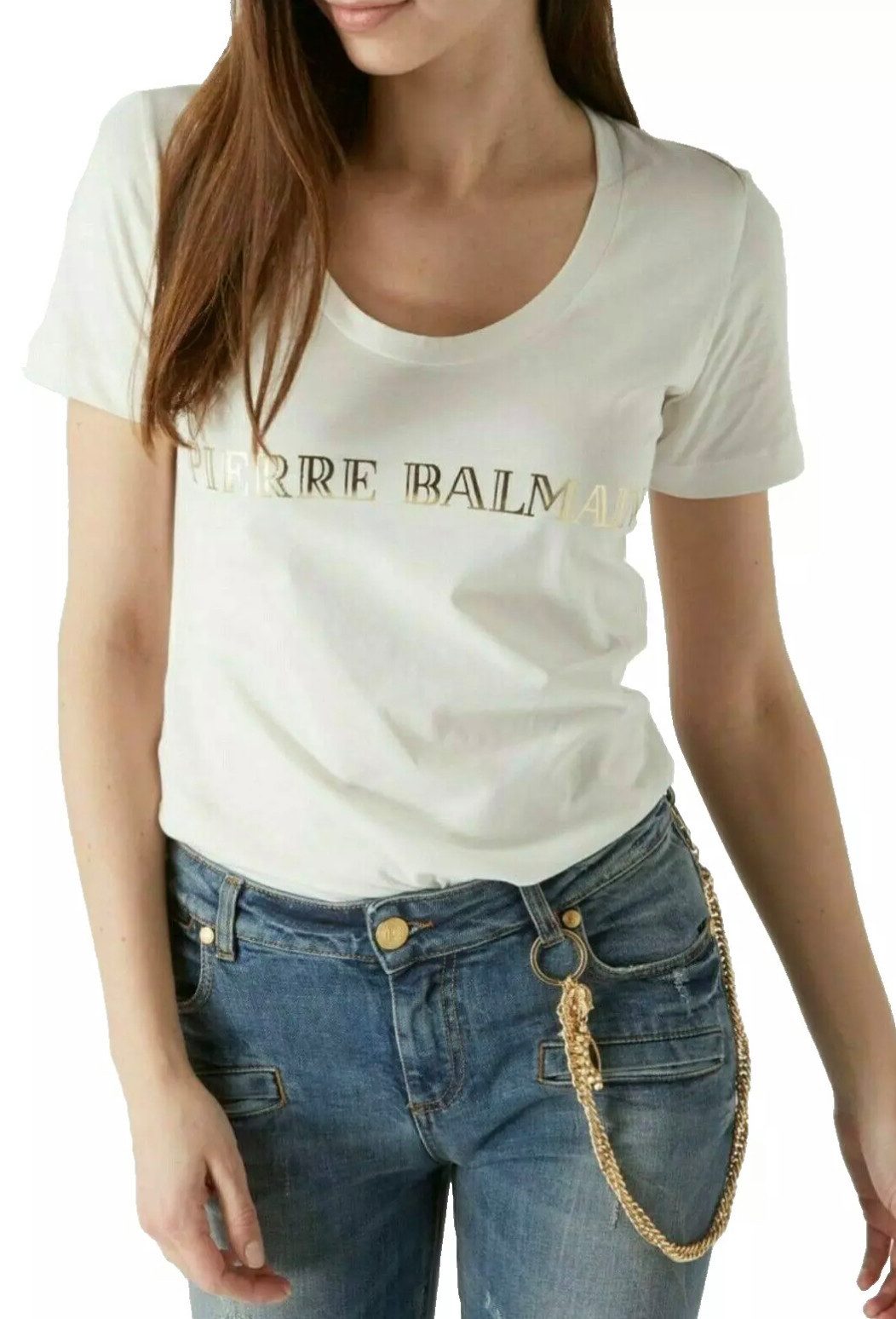Balmain Paris T-Shirt Pierre Balmain mit günstig online kaufen