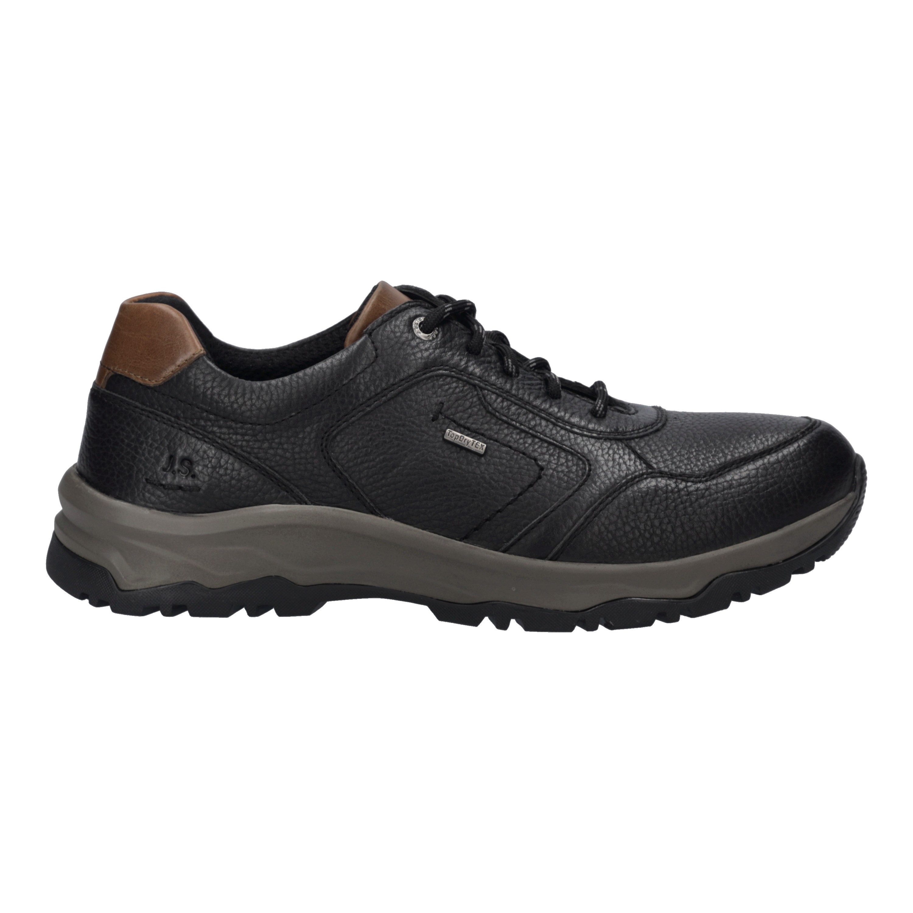 Josef Seibel Leroy 60, schwarz Schnürschuh