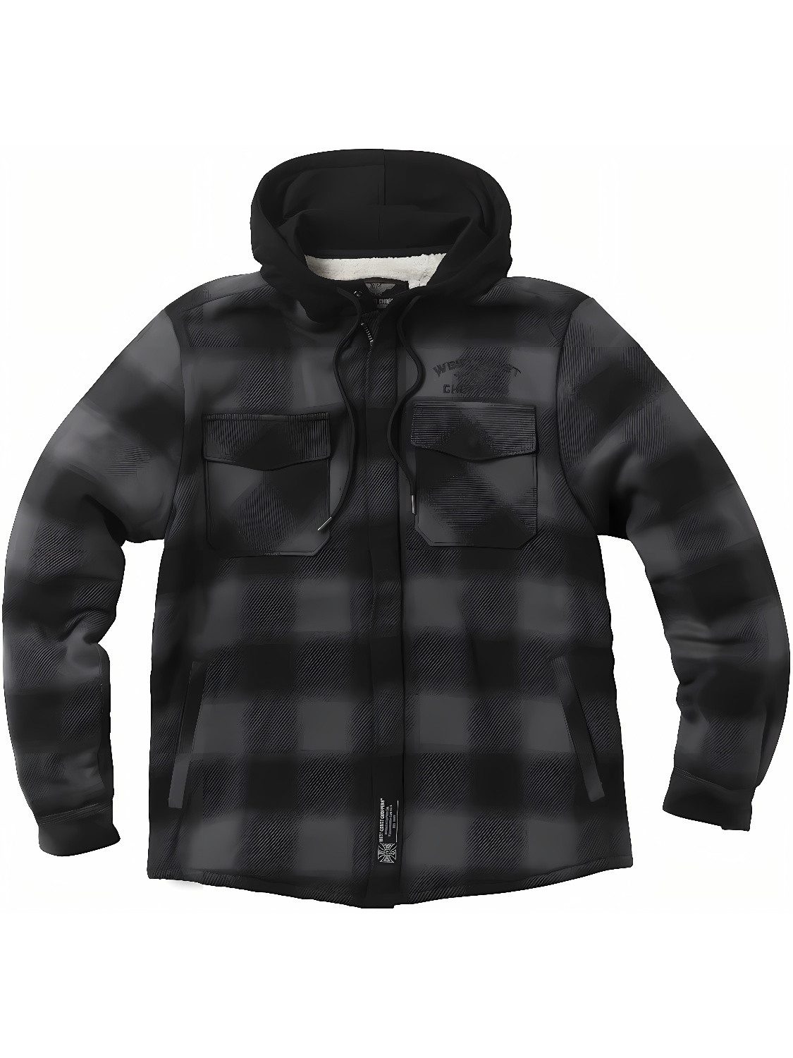 West Coast Choppers Kurzjacke Hell Bent Flannel Jacket