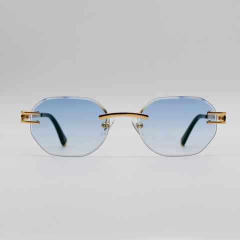 Retro Schatten® Sonnenbrille Vivid Gläser mit Verlauf, Federbügelscharnier