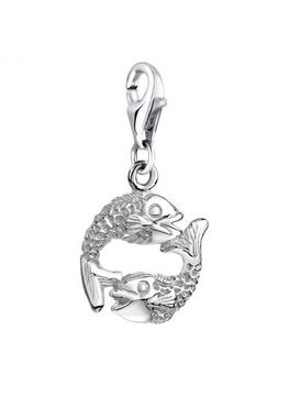 Nenalina Charm-Einhänger Fische Anhänger Meer Sternzeichen 925 Silber