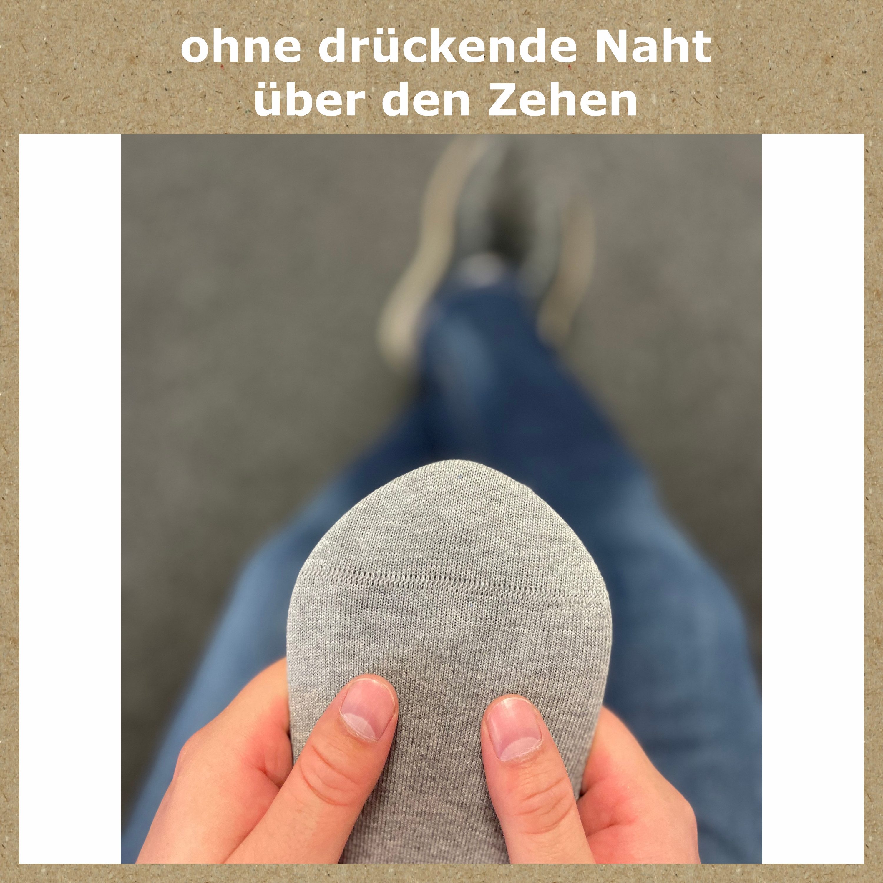 GAWILO Kurzsocken aus 100% reiner Baumwolle - Quartersocken für Damen (10-Paar) Schaft etwas länger als beim Sneaker - daher kein verrutschen – Bild 3 von 5