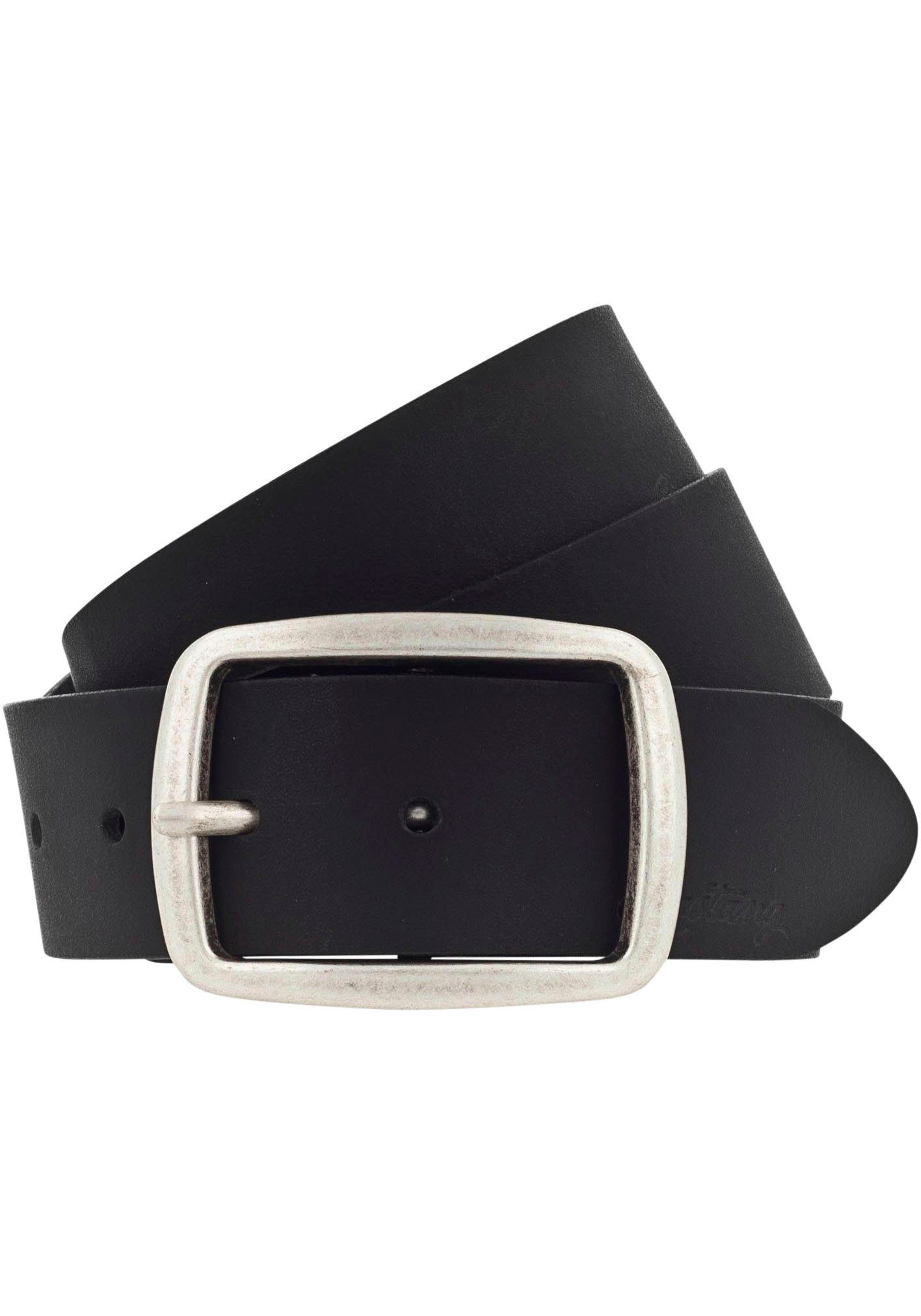 MUSTANG Ledergürtel Pull-Up-Leder mit Vintagecharakter, 4 cm