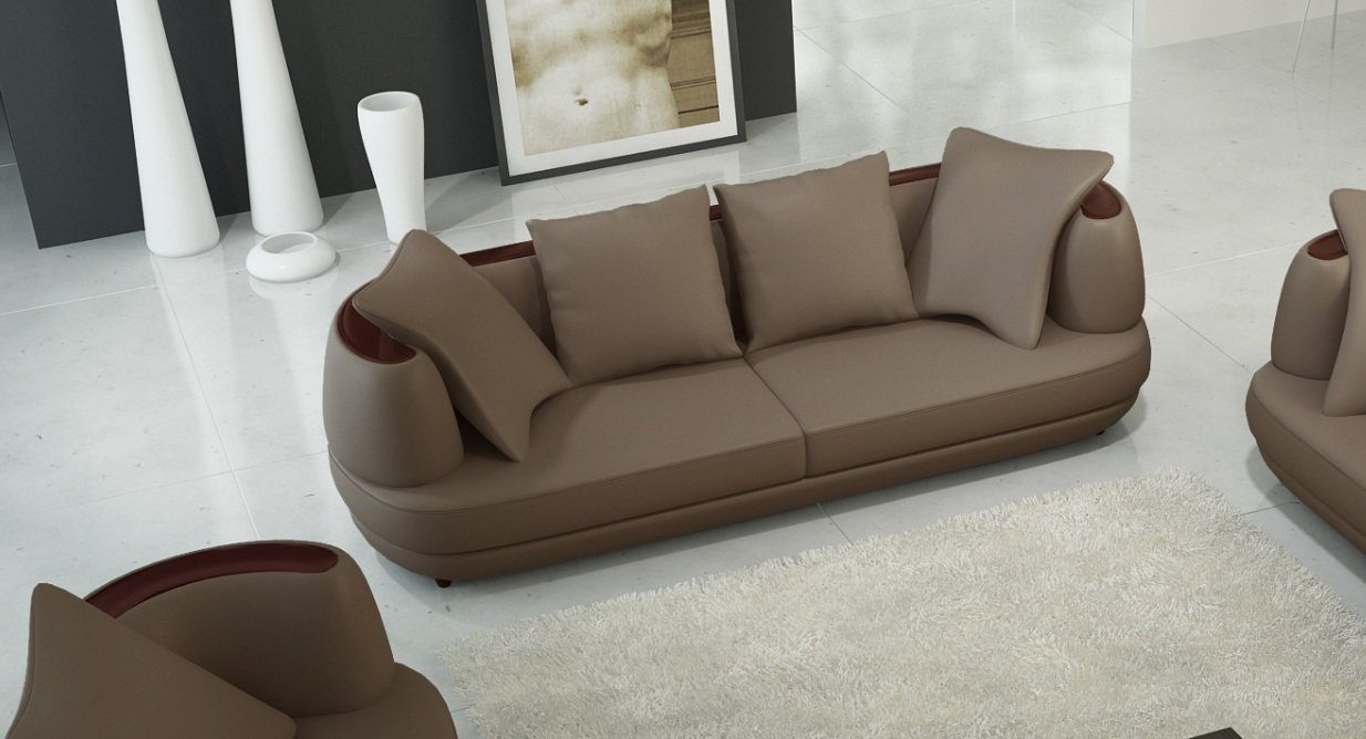 JVmoebel Couchen, Wohnzimmer Sitzer in Coch Made Sofa Sofa Designer Polster Europe 3 Sofas schwarzes