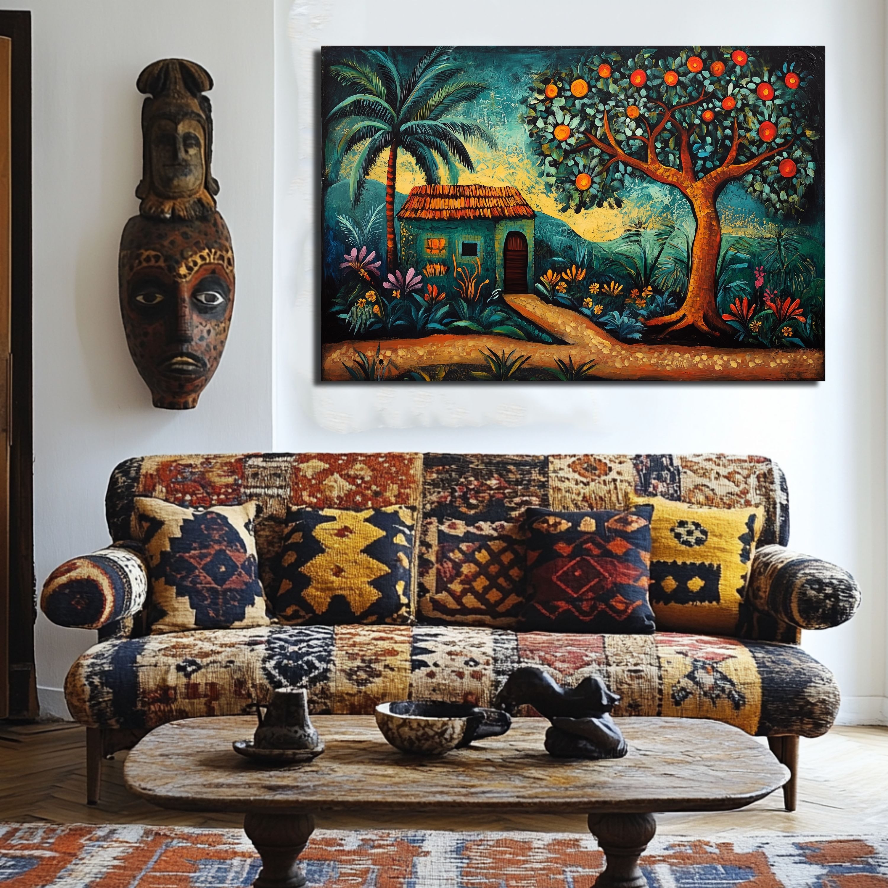 DARO Design Leinwandbild Modern Abstrakt Wandbilder günstig online kaufen