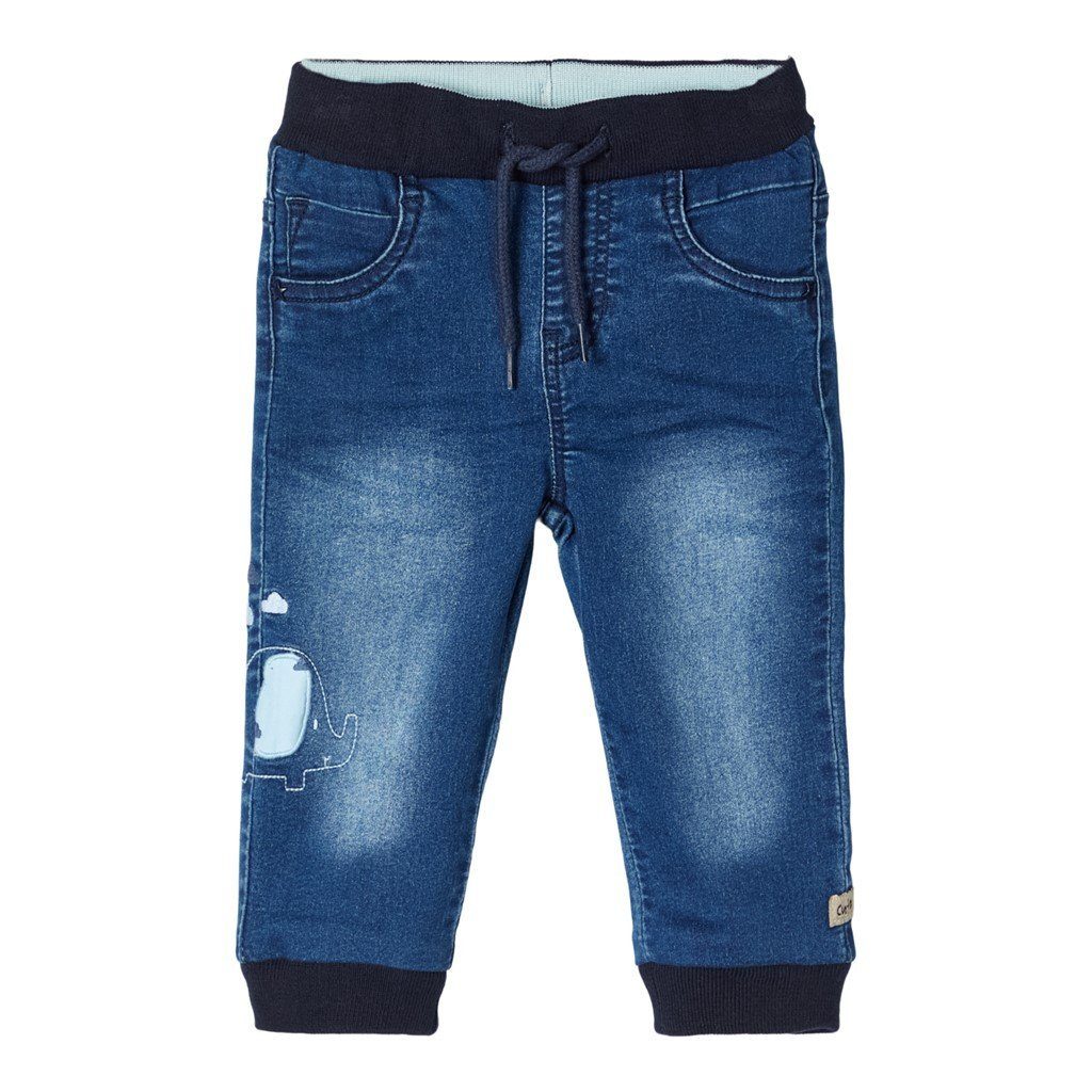 Name It 5-Pocket-Jeans Unisex Baby-Hose NBMBOB DNMATOLLY 3330 PANT mit elastischem Bund