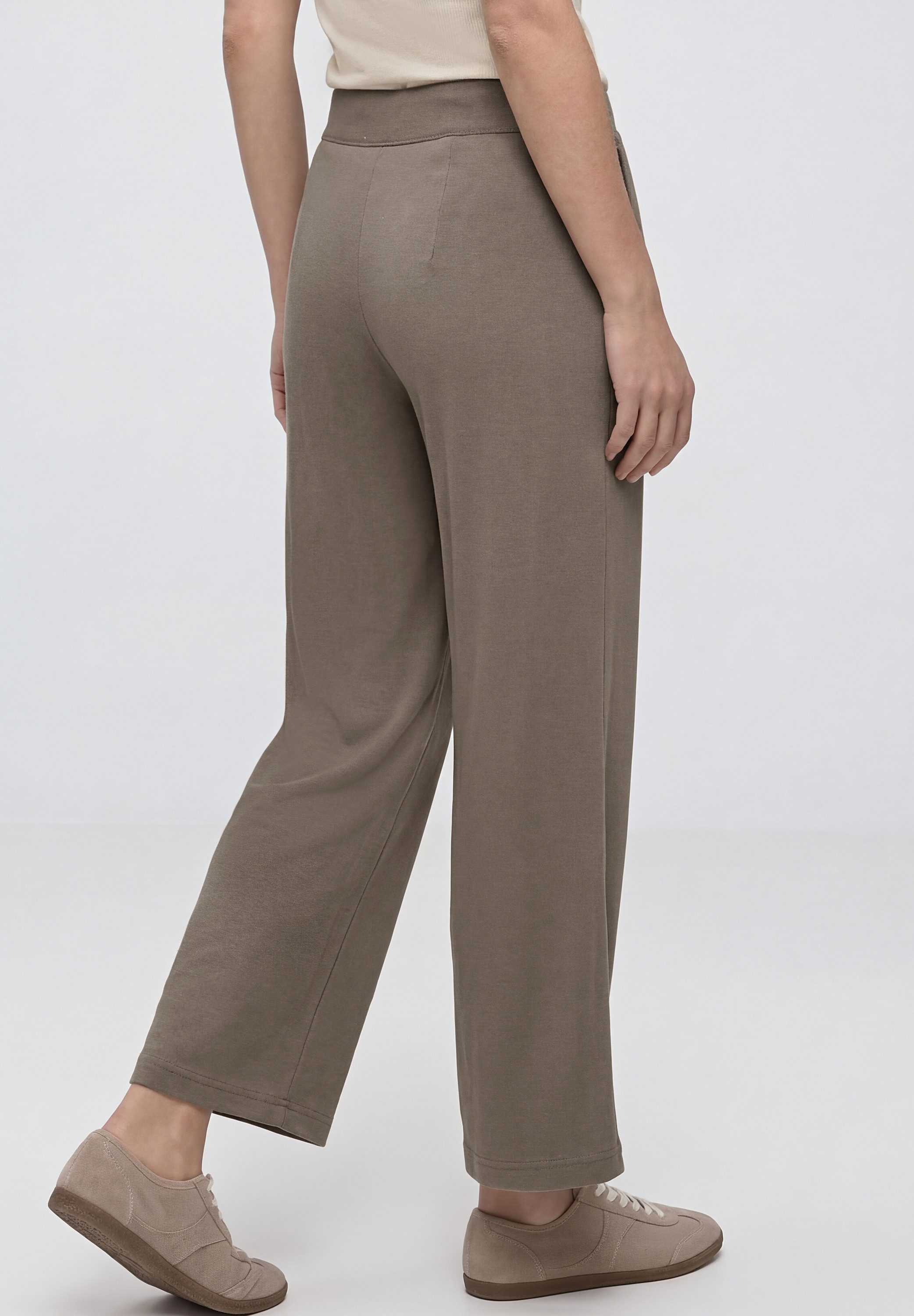 STREET ONE Stoffhose High Waist