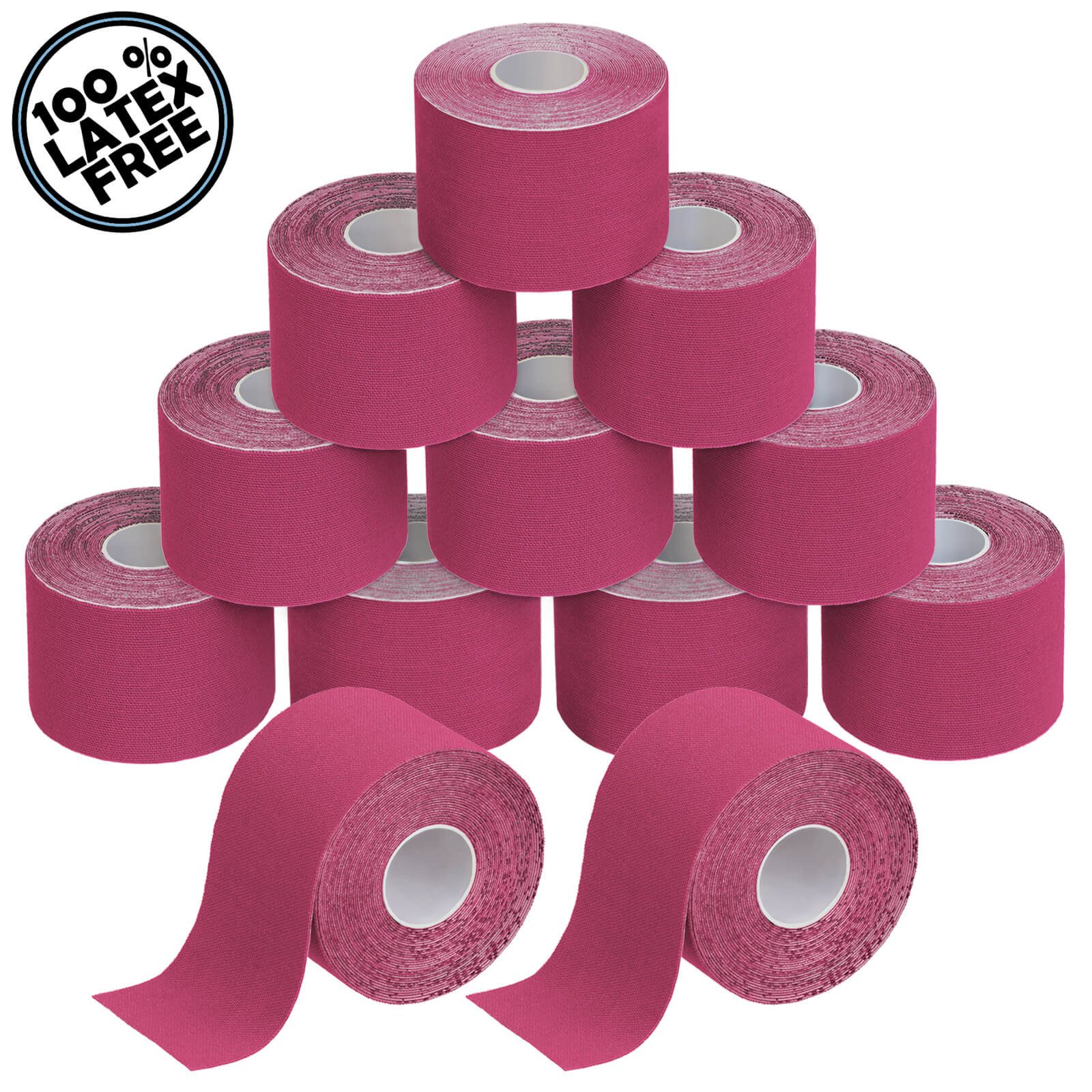 BB Sport Kinesiologie-Tape 12 Rollen Kinesiologie Tape 5 m x 5 cm in verschiedenen Farben