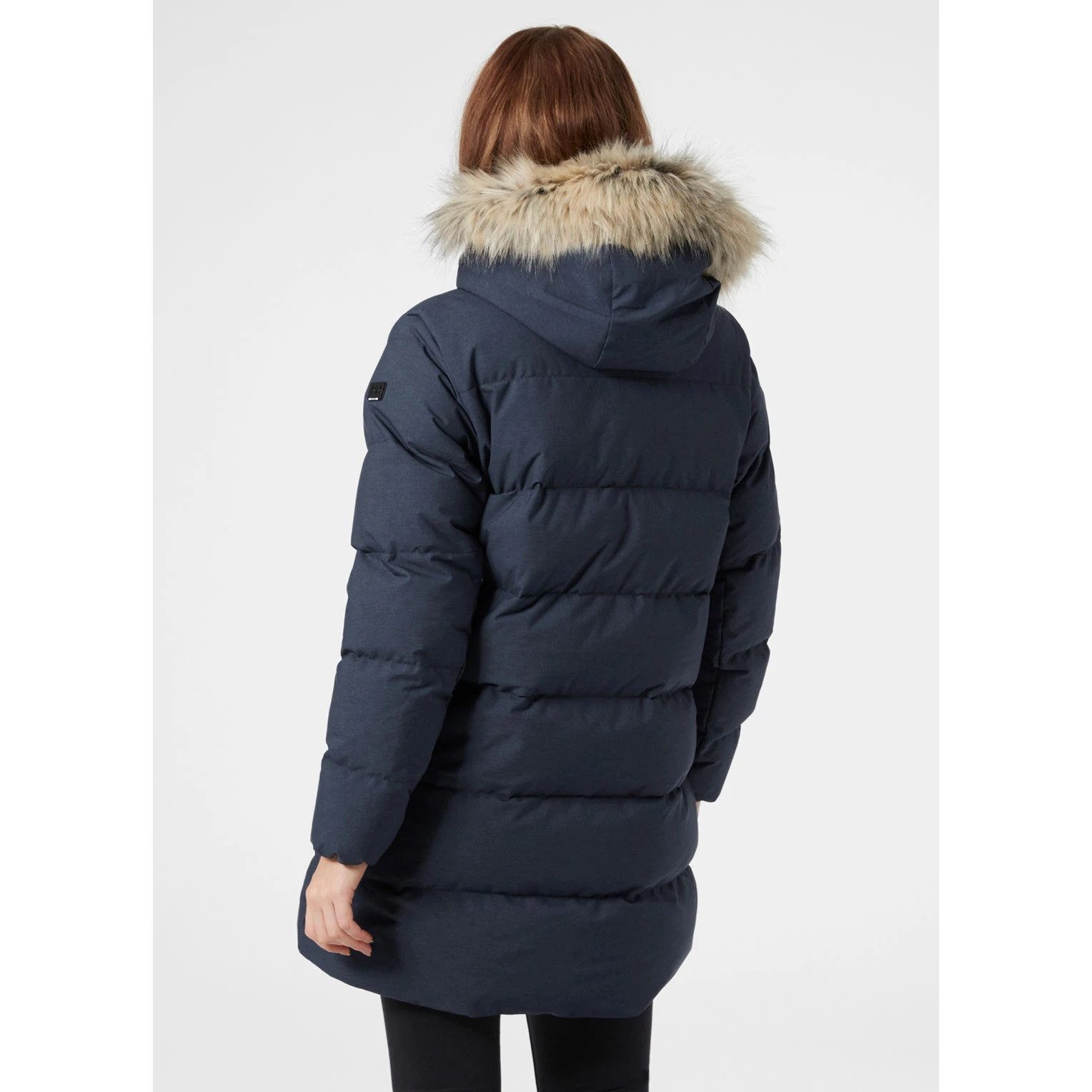 Helly Hansen Steppmantel Blossom Puffy Winter Parka (warm, wasserabweisend) navyblau Damen