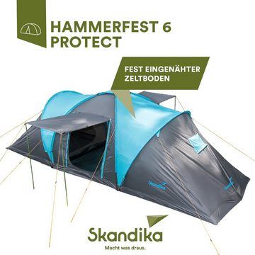 Skandika Kuppelzelt Hammerfest 6 Protect (blau)