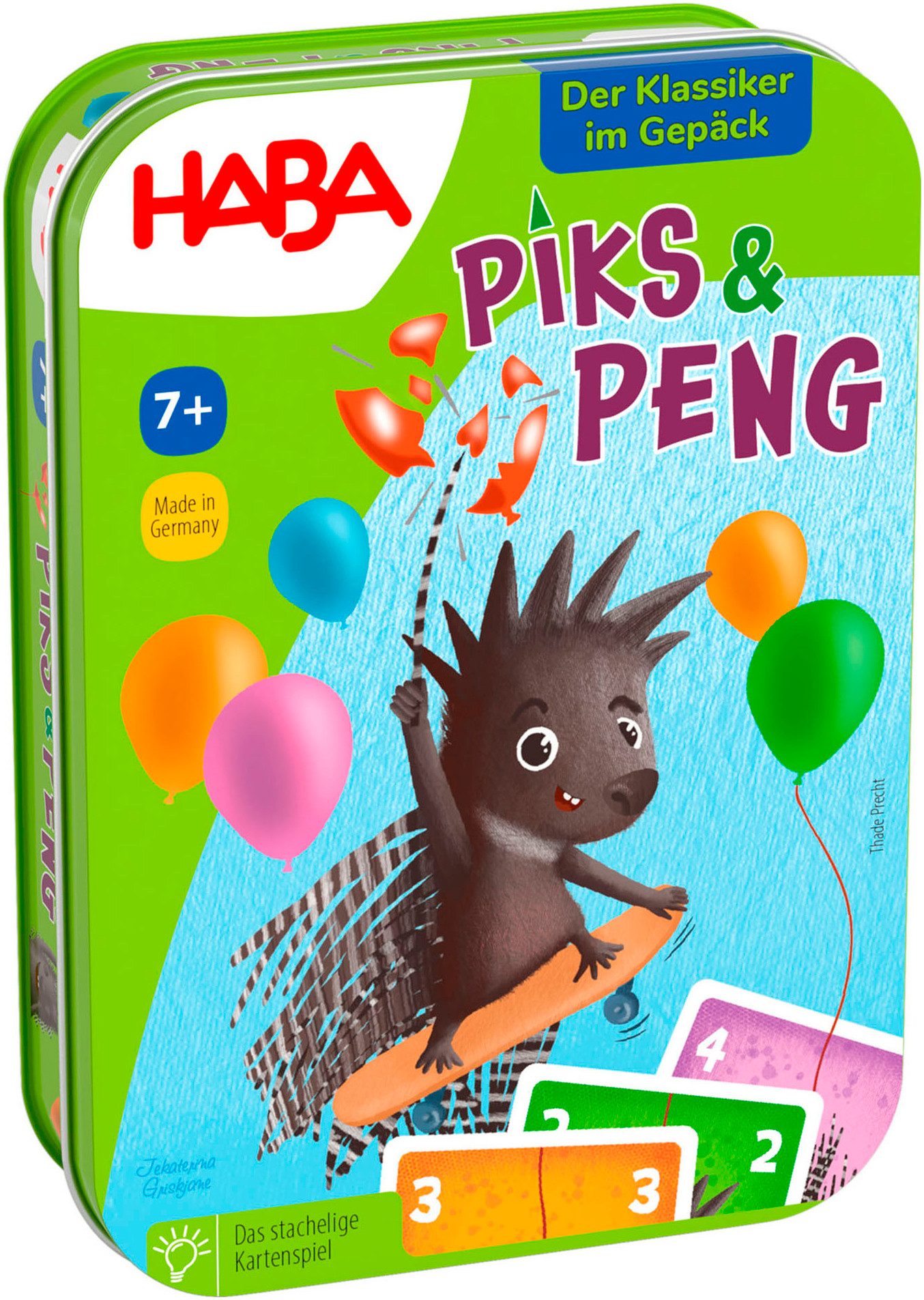 Haba Spiel Piks & Peng, Mitbringspiel, Made in Germany