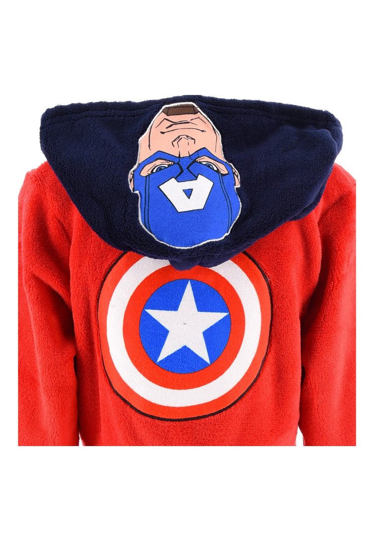 The AVENGERS Kinderbademantel Captain America Kinder Jungen Bademantel