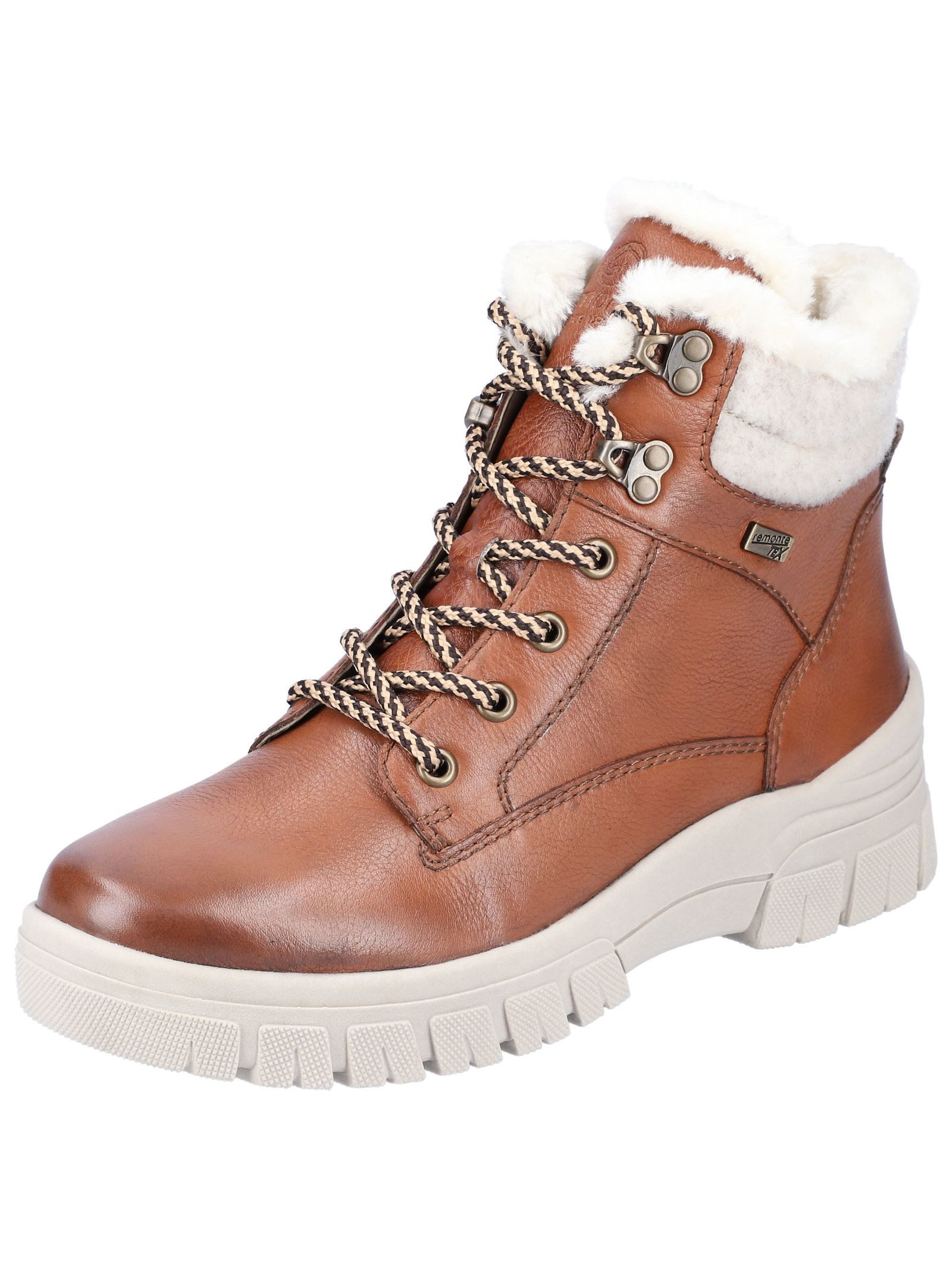 Remonte Stiefelette Glattleder Schnürstiefelette