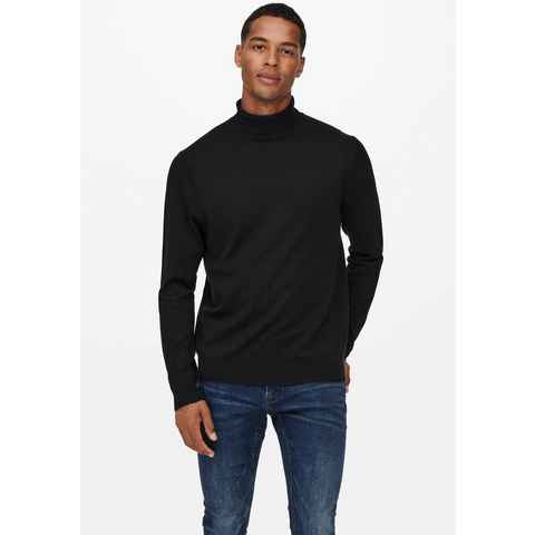 ONLY & SONS Rollkragenpullover ONSWYLER LIFE REG ROLL NECK KNIT NOOS