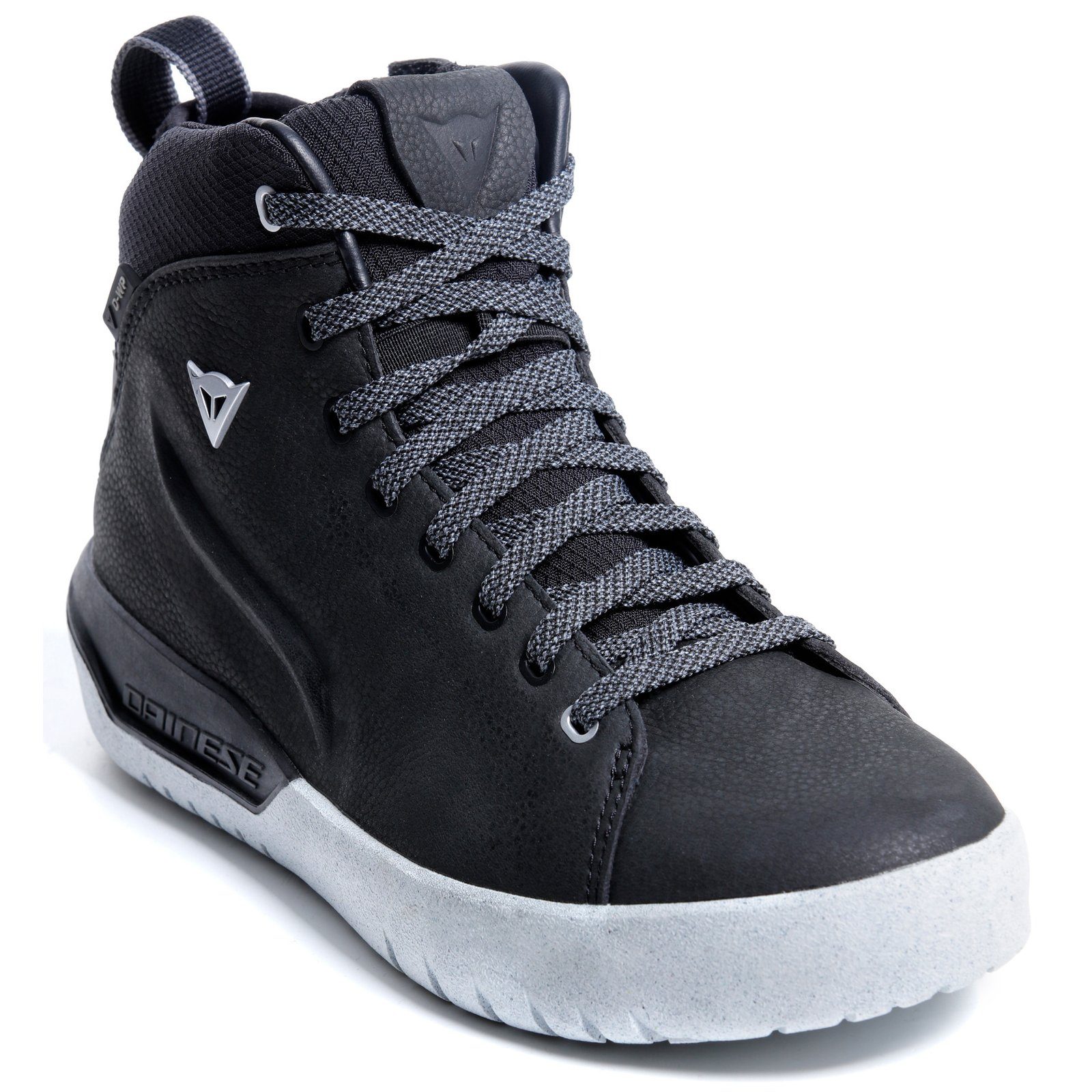 Dainese Dainese Metractive D-WP Schuhe Damen schwarz / weiss Motorradstiefel (Packung, Antistatische und Öl- und Benzinfeste Sohle)