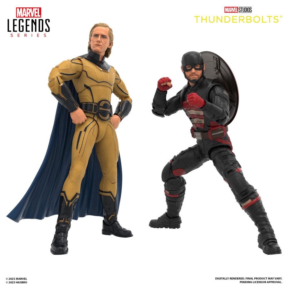 Hasbro Actionfigur Thunderbolts Marvel Legends Actionfiguren 2er-Pack John F. Walker & Se
